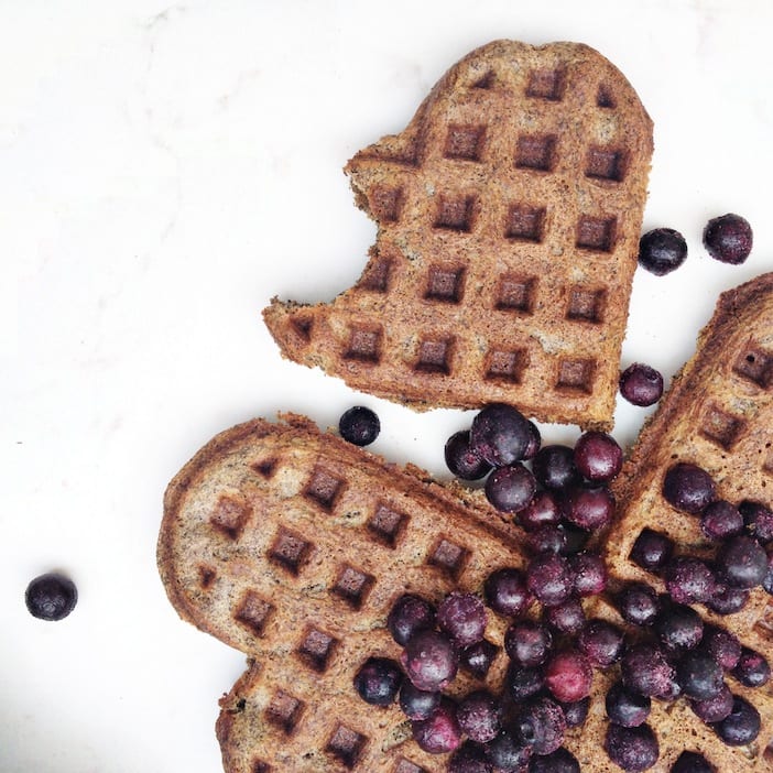 blueberry waffles