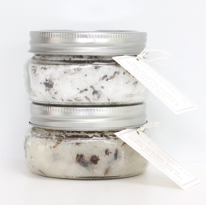 lavender mint sugar scrub