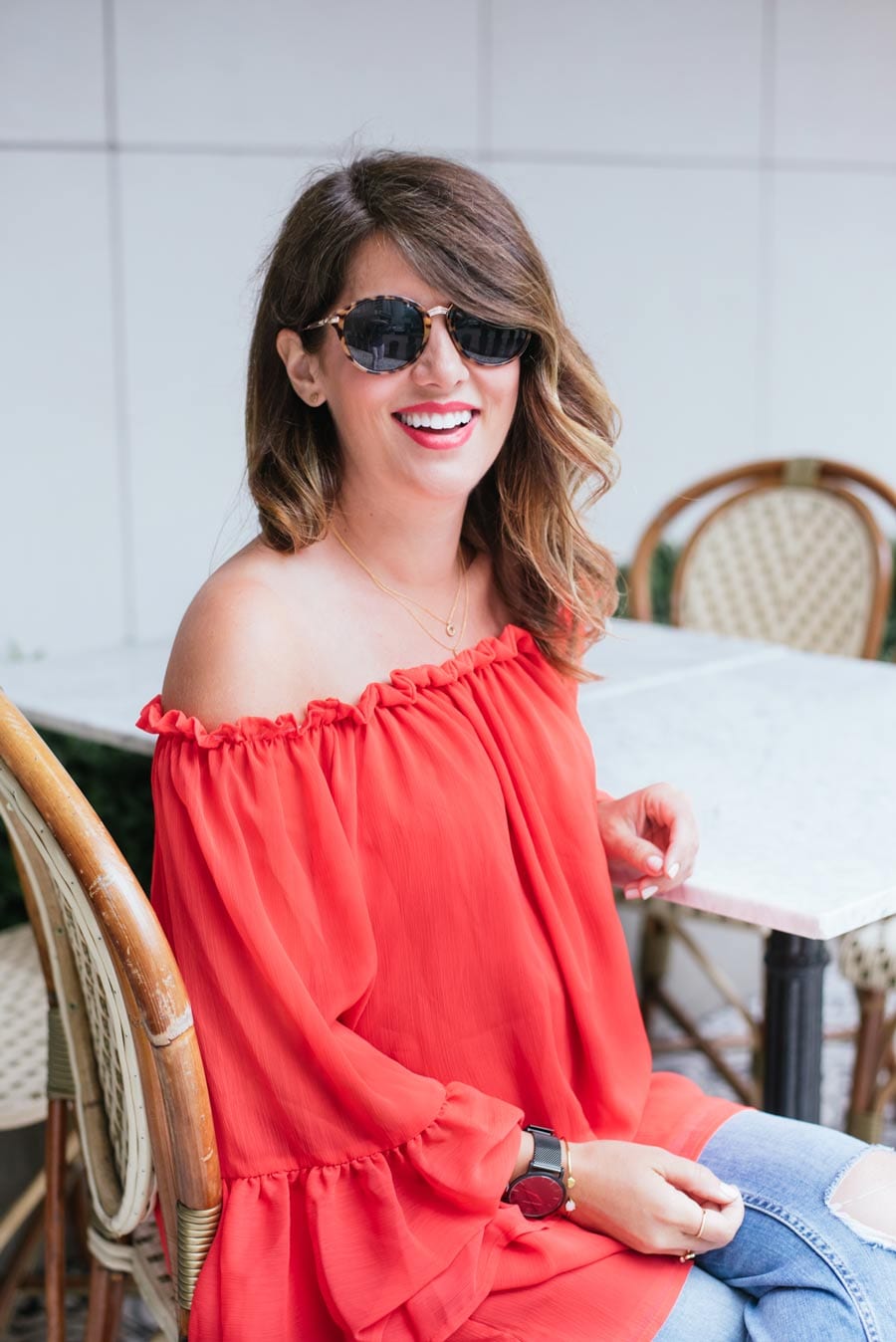 Jillian-Harris-Chic-Wish-Red-Dress-03