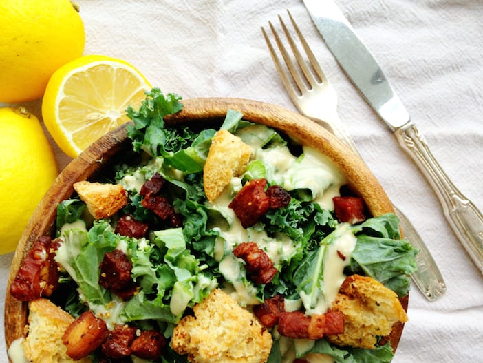 Jillian Harris Captain Kale Caeser Salad