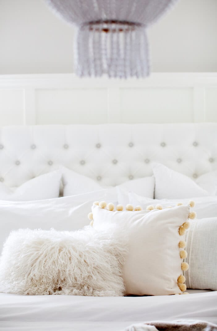 jillian harris bed pom pom pillow