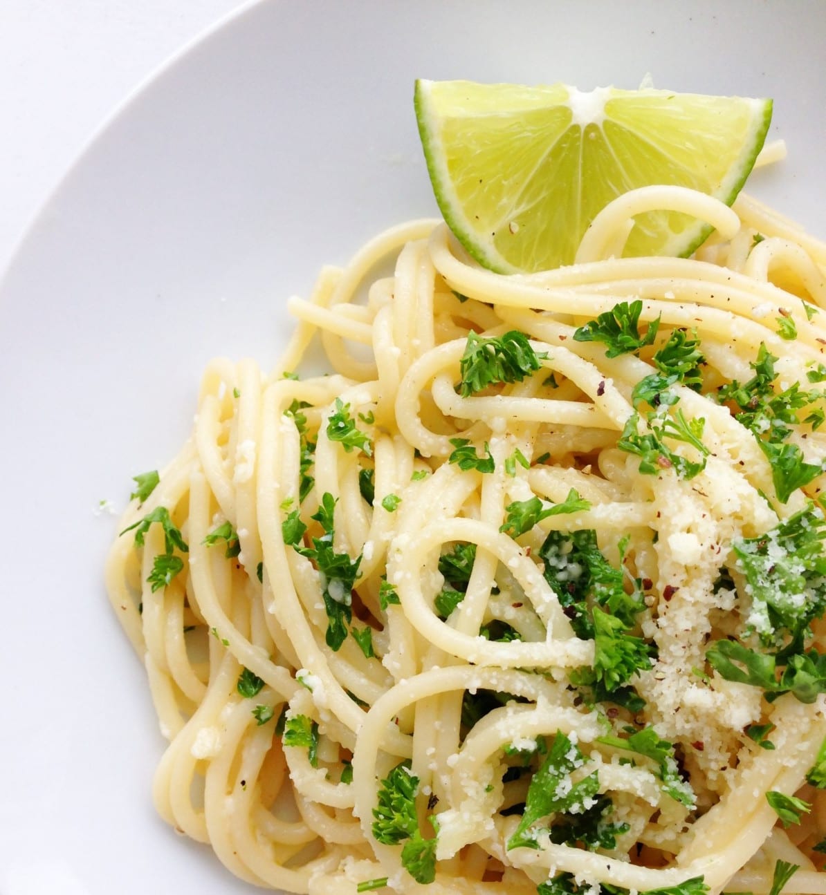 Jillian Harris Vegan Lime Pasta