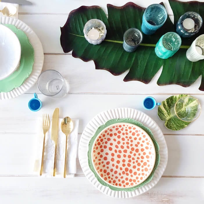 Spotted Plate Set from Modcloth