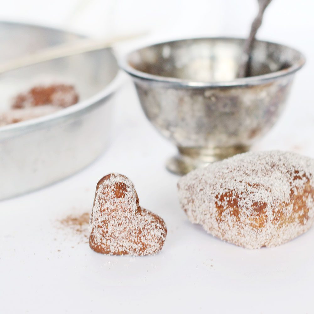 Easy Vegan Heart Shaped Donut Recipe