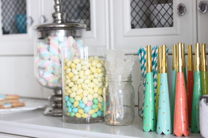 Jillian Harris - Easter Decorating-1