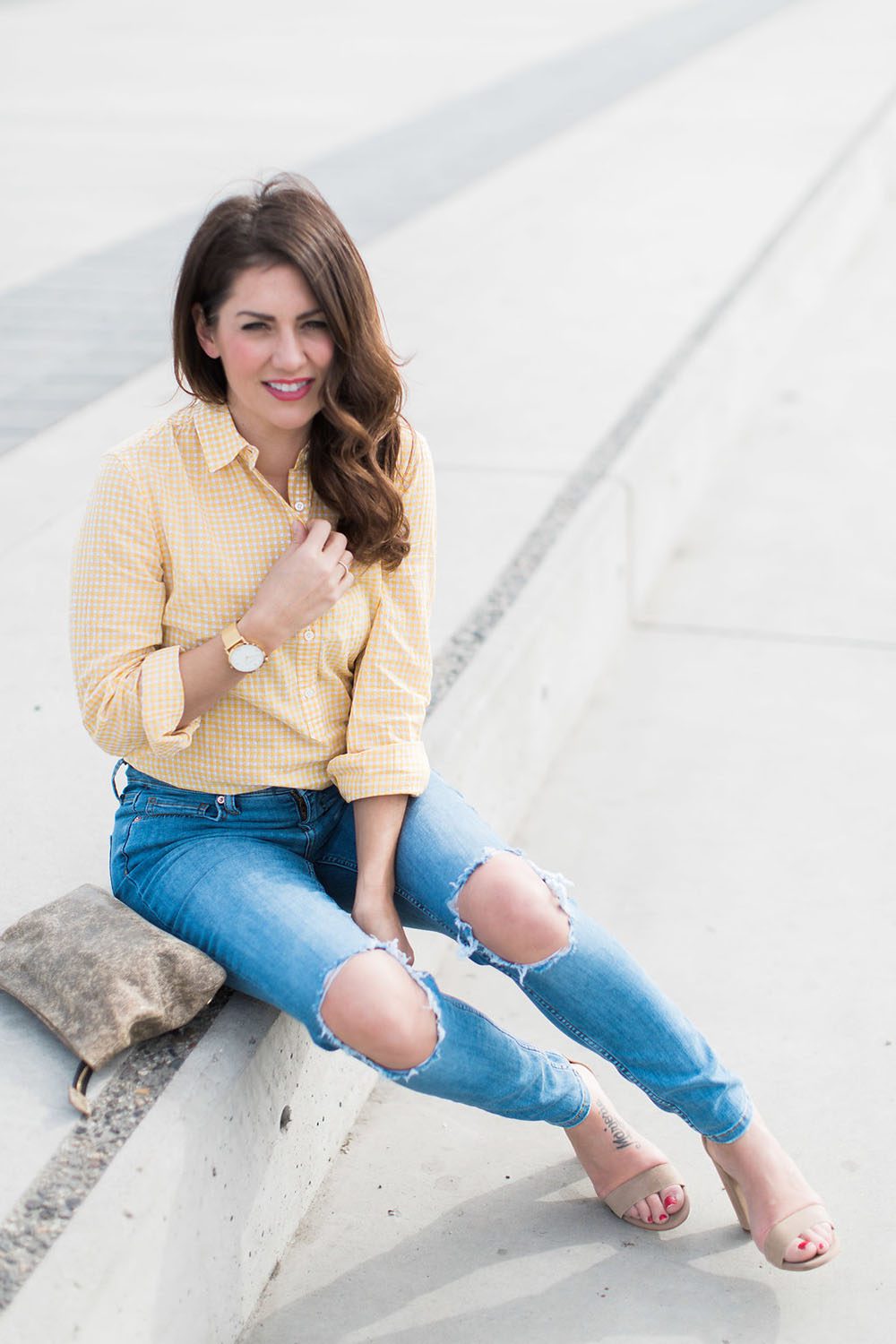 Jillian Harris - Gingham Trend-6