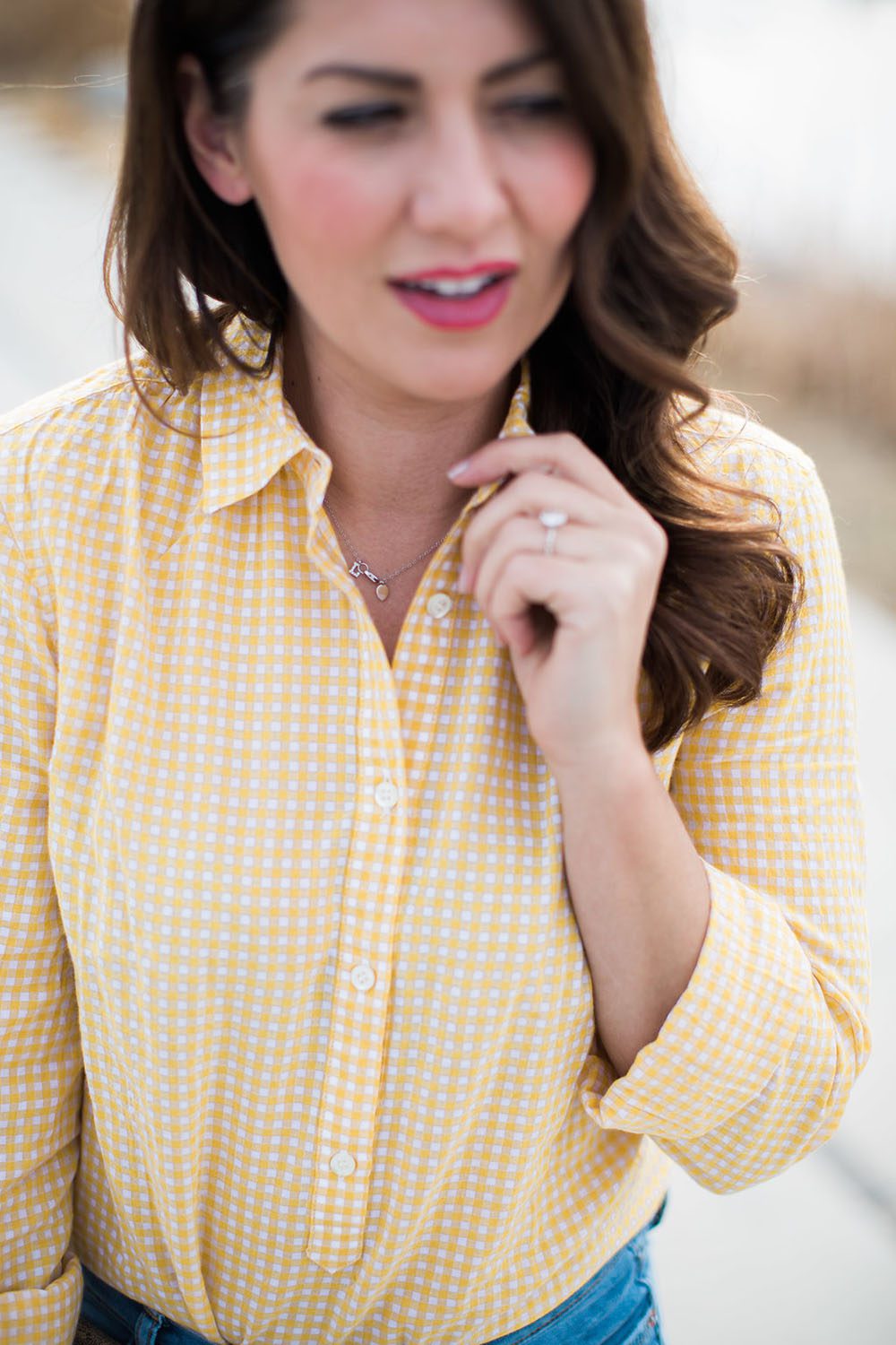 Jillian Harris - Gingham Trend-7