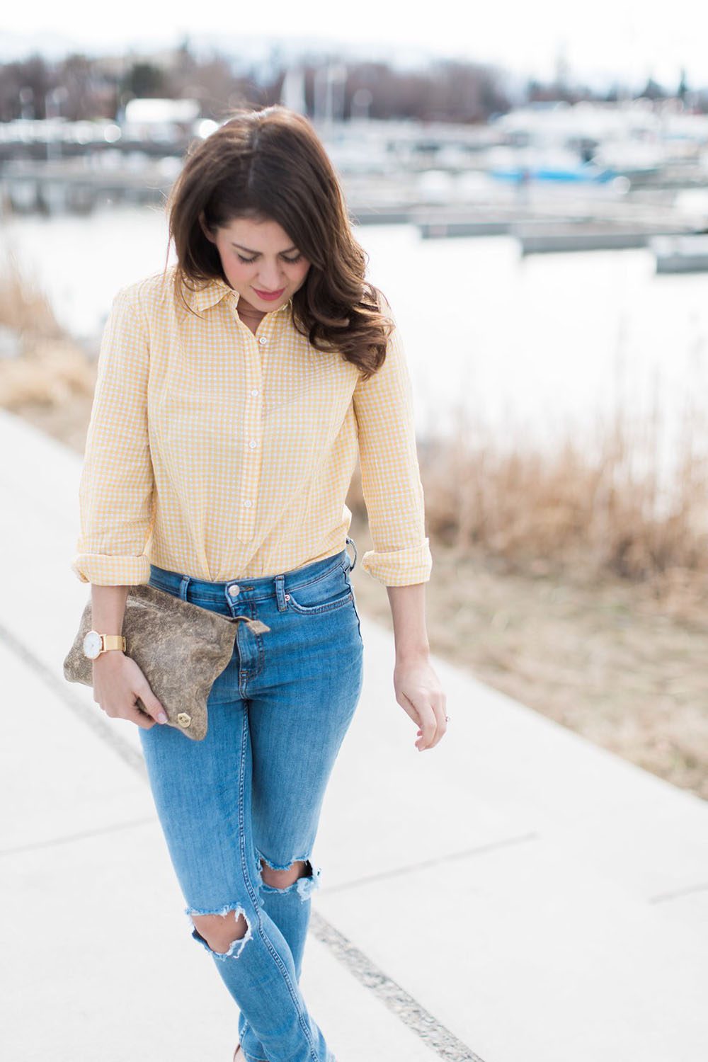 Jillian Harris - Gingham Trend-8