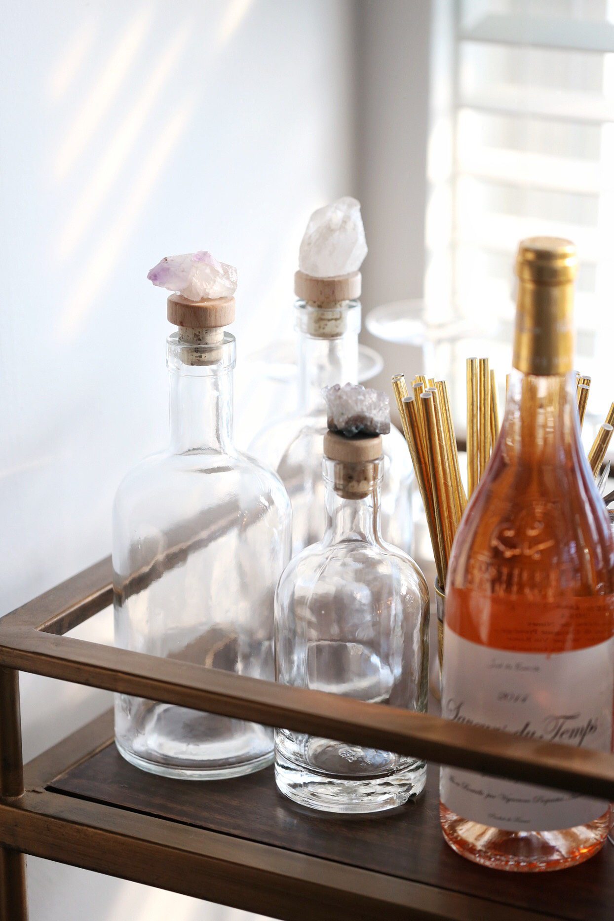 Jillian Harris x Erin Sousa Crystal Bottle Topper DIY