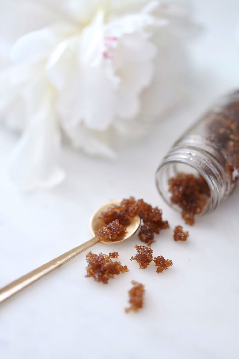 Jillian Harris and Erin Sousa DIY Rose Honey Brown Sugar Lip Scrub