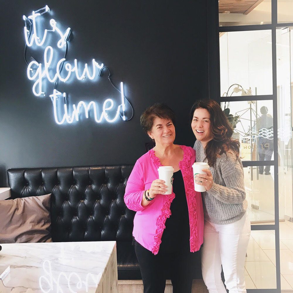 Jillian Harris and Peggy Harris Mothers Day