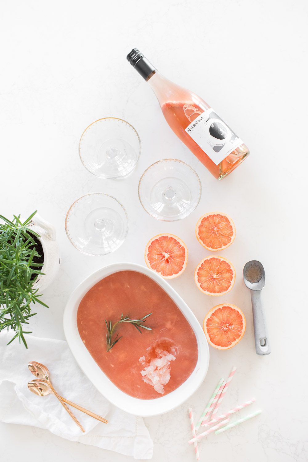 Jillian Harris Haywire Rosemary Grapefruit Frose