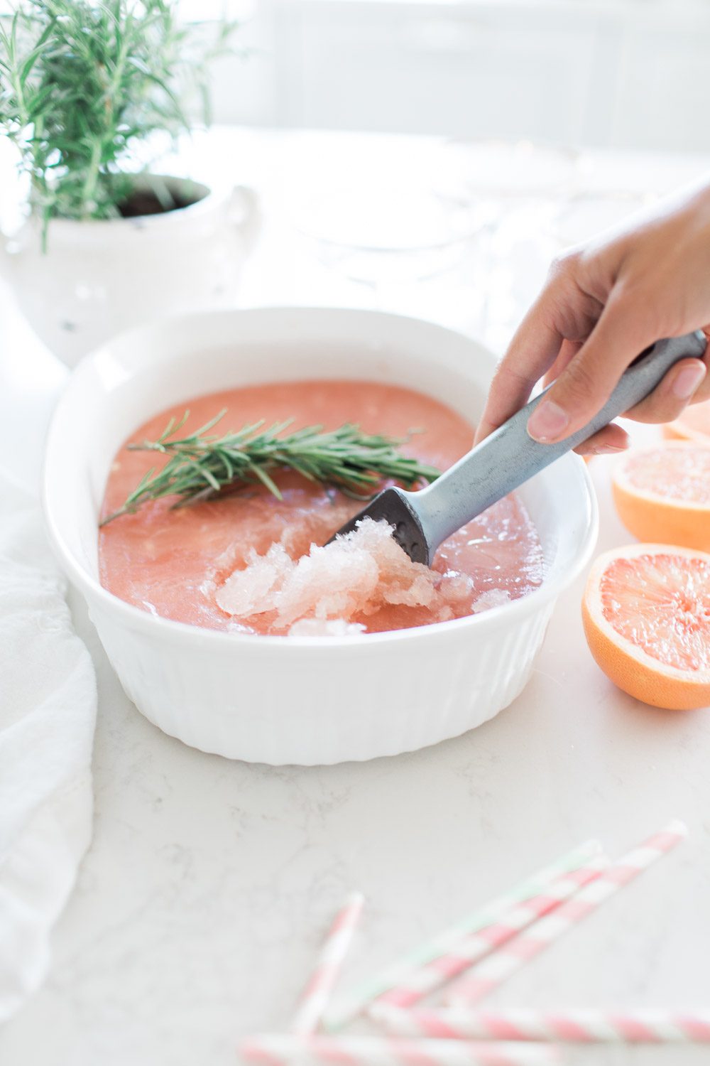 Jillian Harris Haywire Rosemary Grapefruit Frose