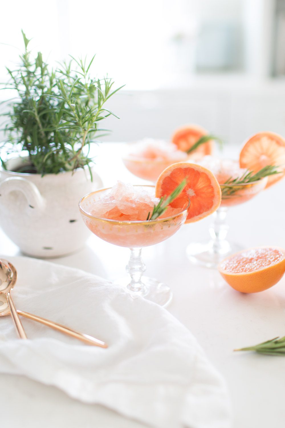 Jillian Harris Haywire Rosemary Grapefruit Frose