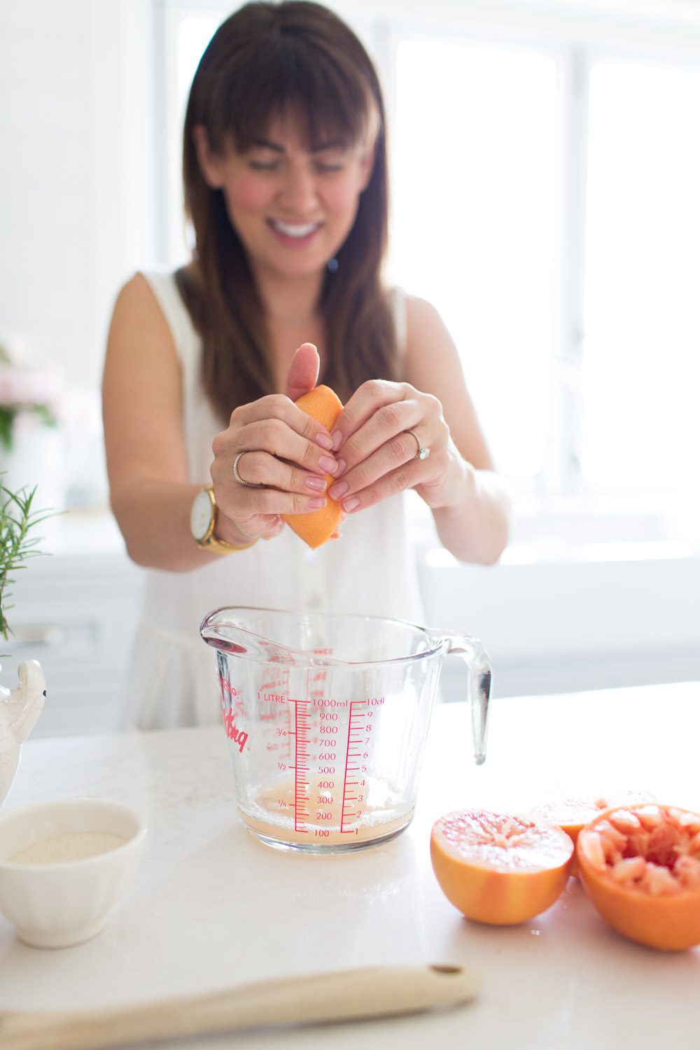 Jillian Harris Haywire Rosemary Grapefruit Frose