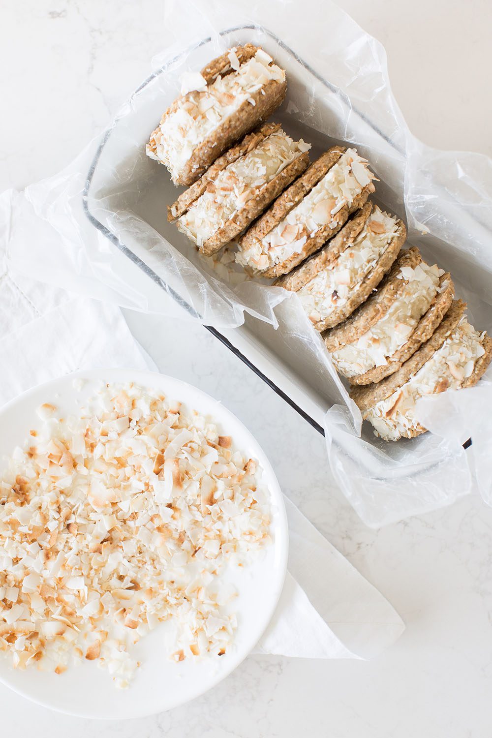 Jillian Harris and Fraiche Nutrition Tropical Ice Cream Sandwiches Vegan