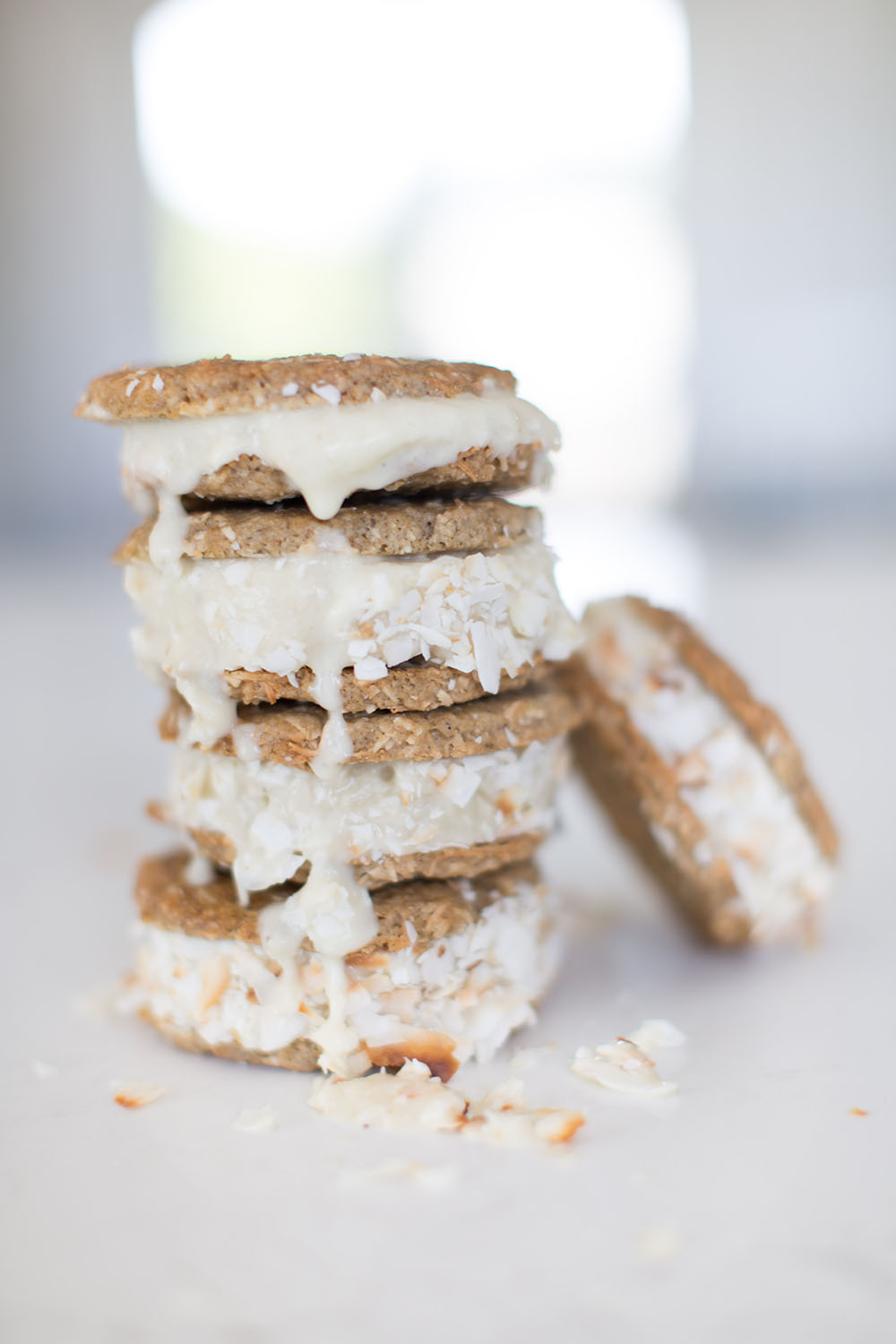 Jillian Harris and Fraiche Nutrition Tropical Ice Cream Sandwiches Vegan