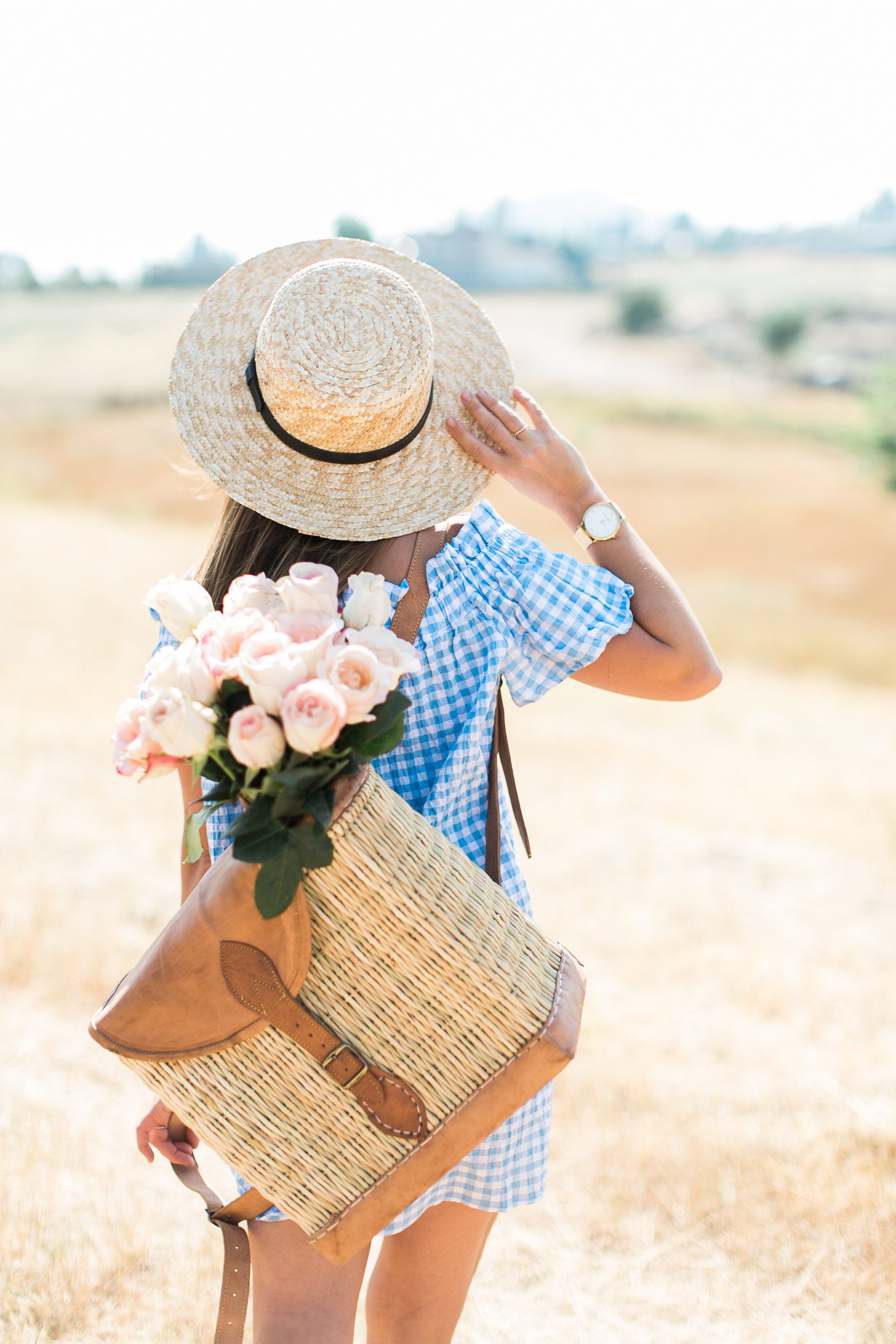 Jillian Harris Nordstrom Gingham Dress