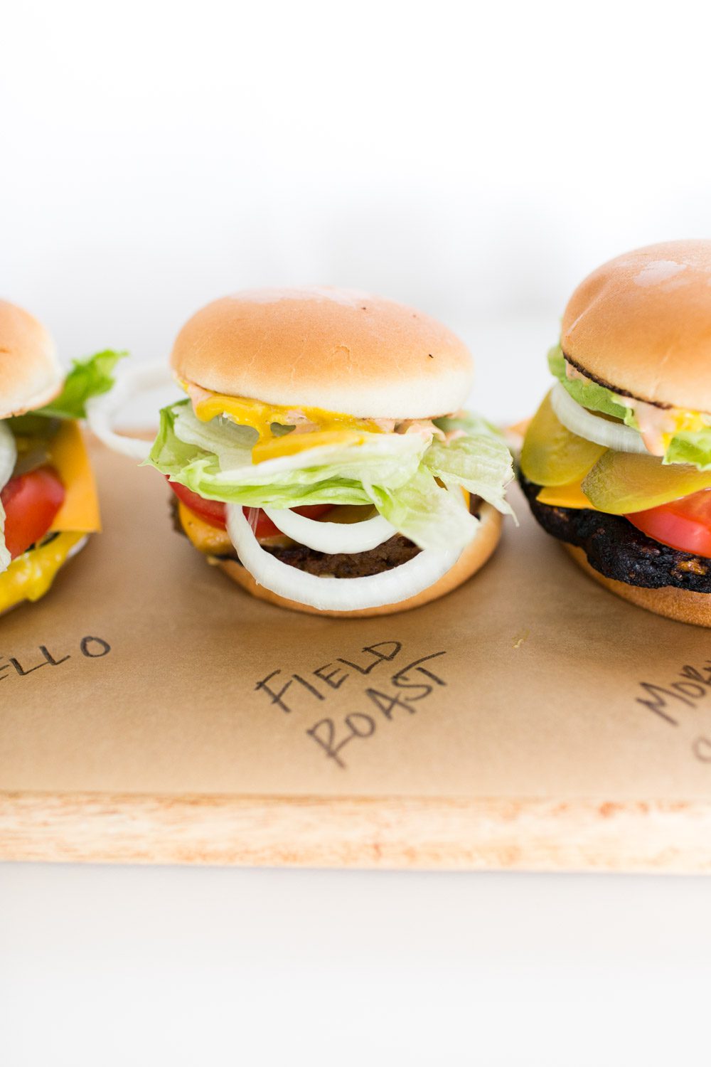 Jillian Harris Vegan Burgers