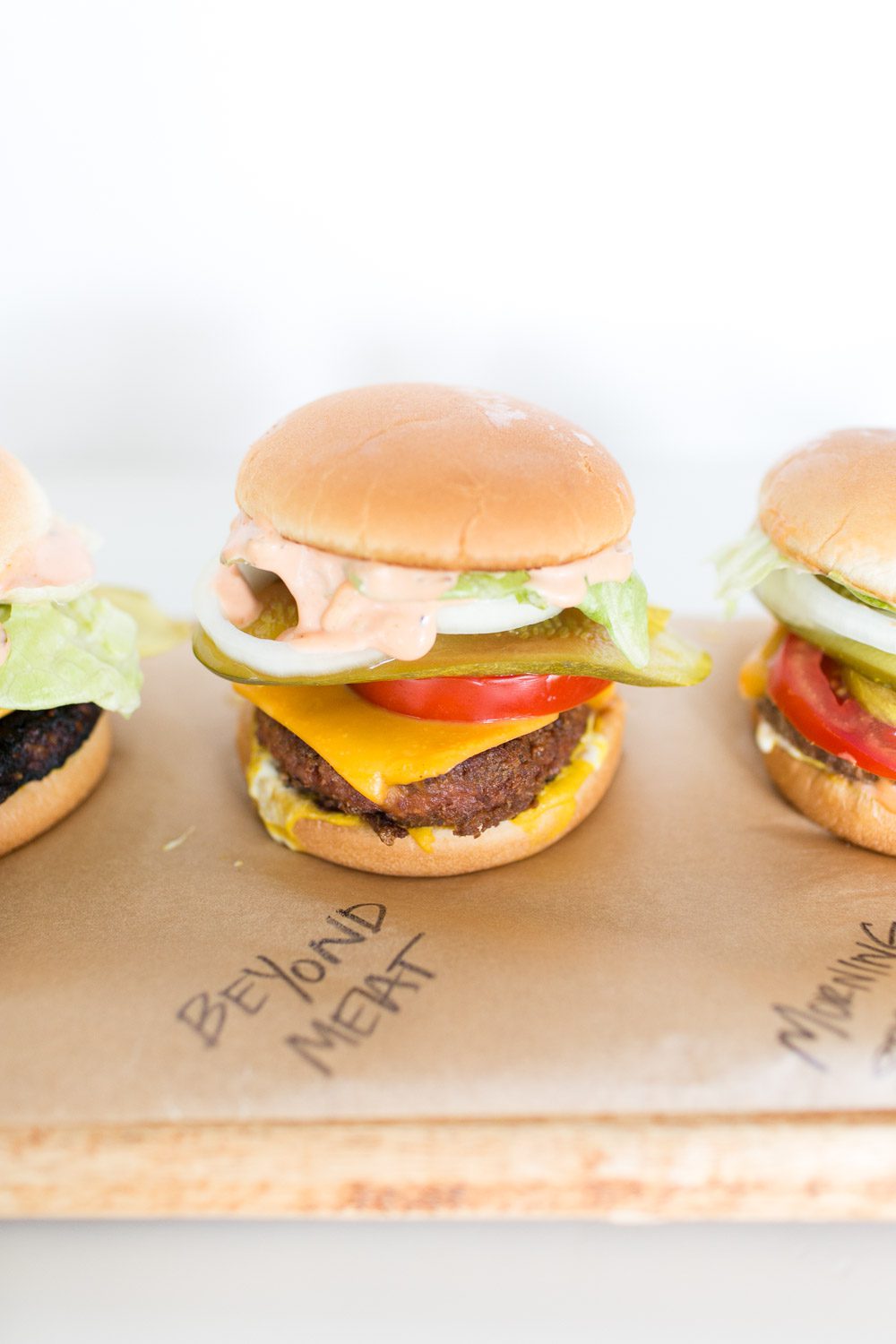 Jillian Harris Vegan Burgers