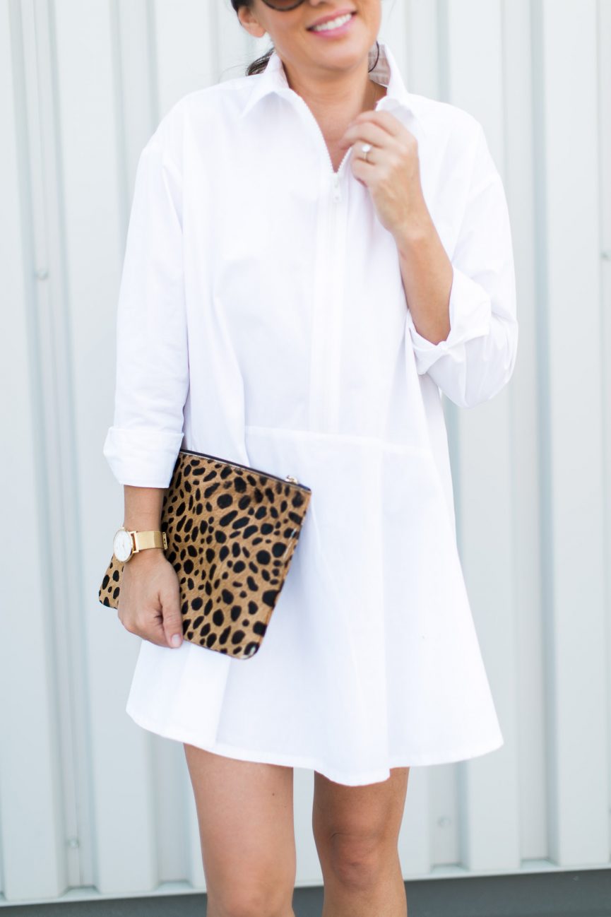 comfy shirt dress