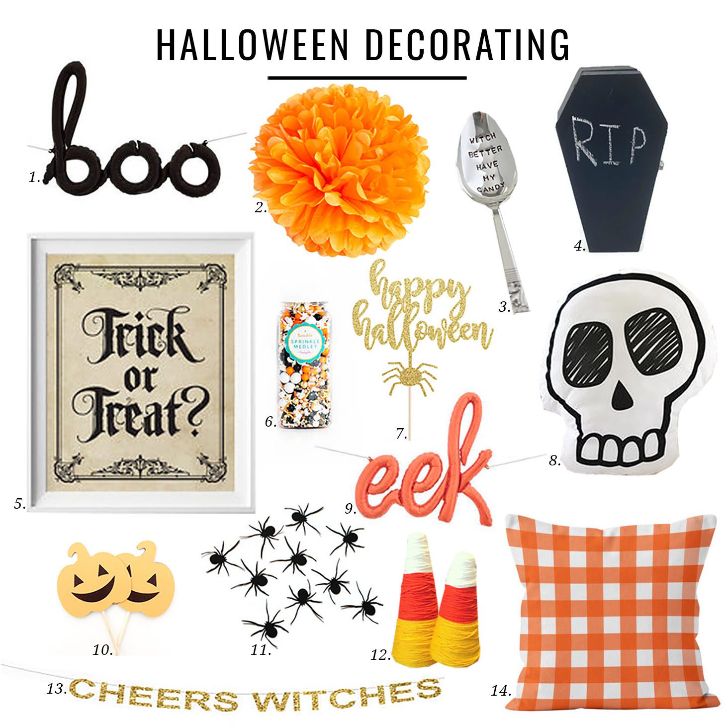 Jillian Harris Etsy Halloween Decorating