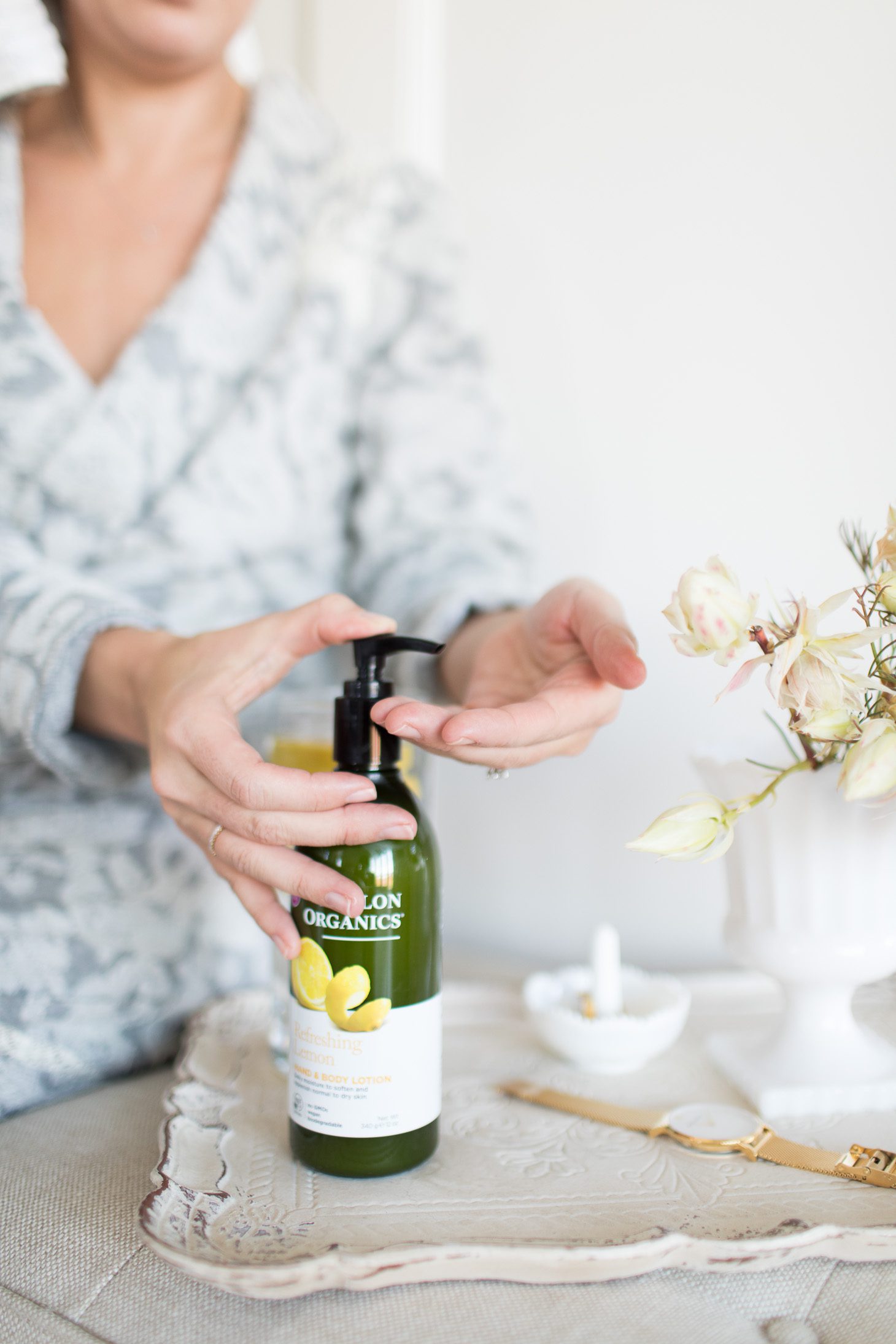 Jillian Harris Avalon Organics Lemon Lotion