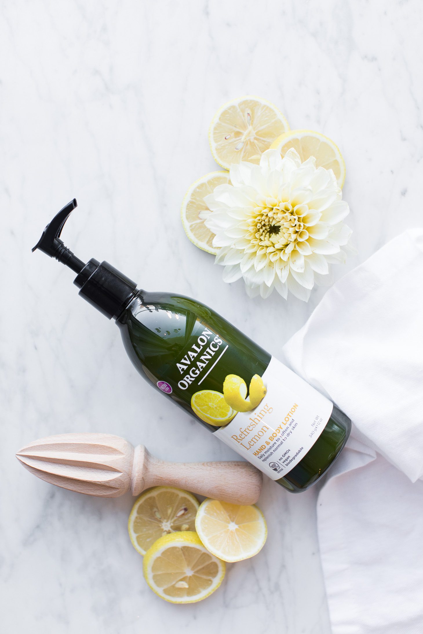 Jillian Harris Avalon Organics Lemon Lotion