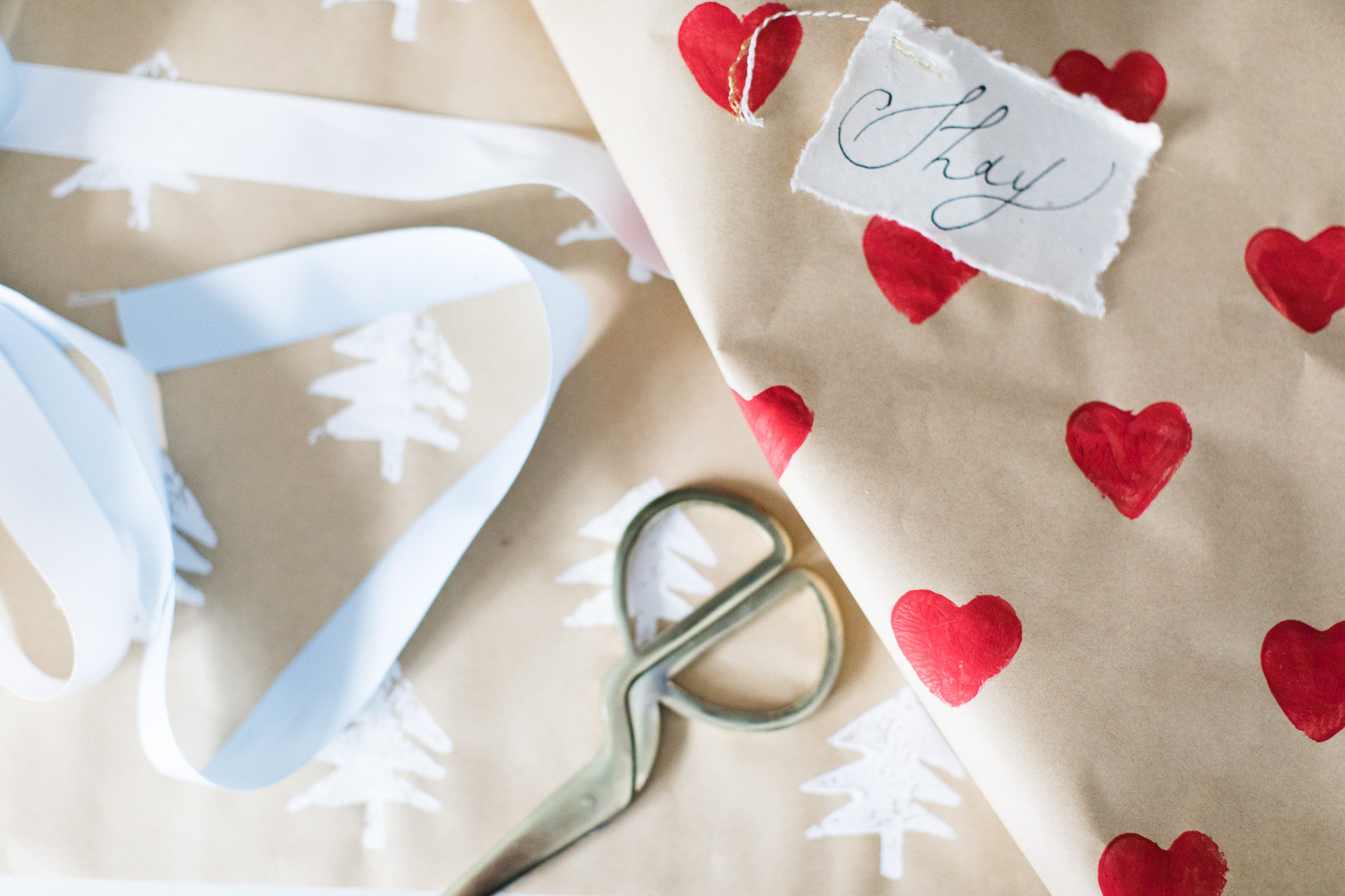 Jillian Harris DIY Wrapping Paper