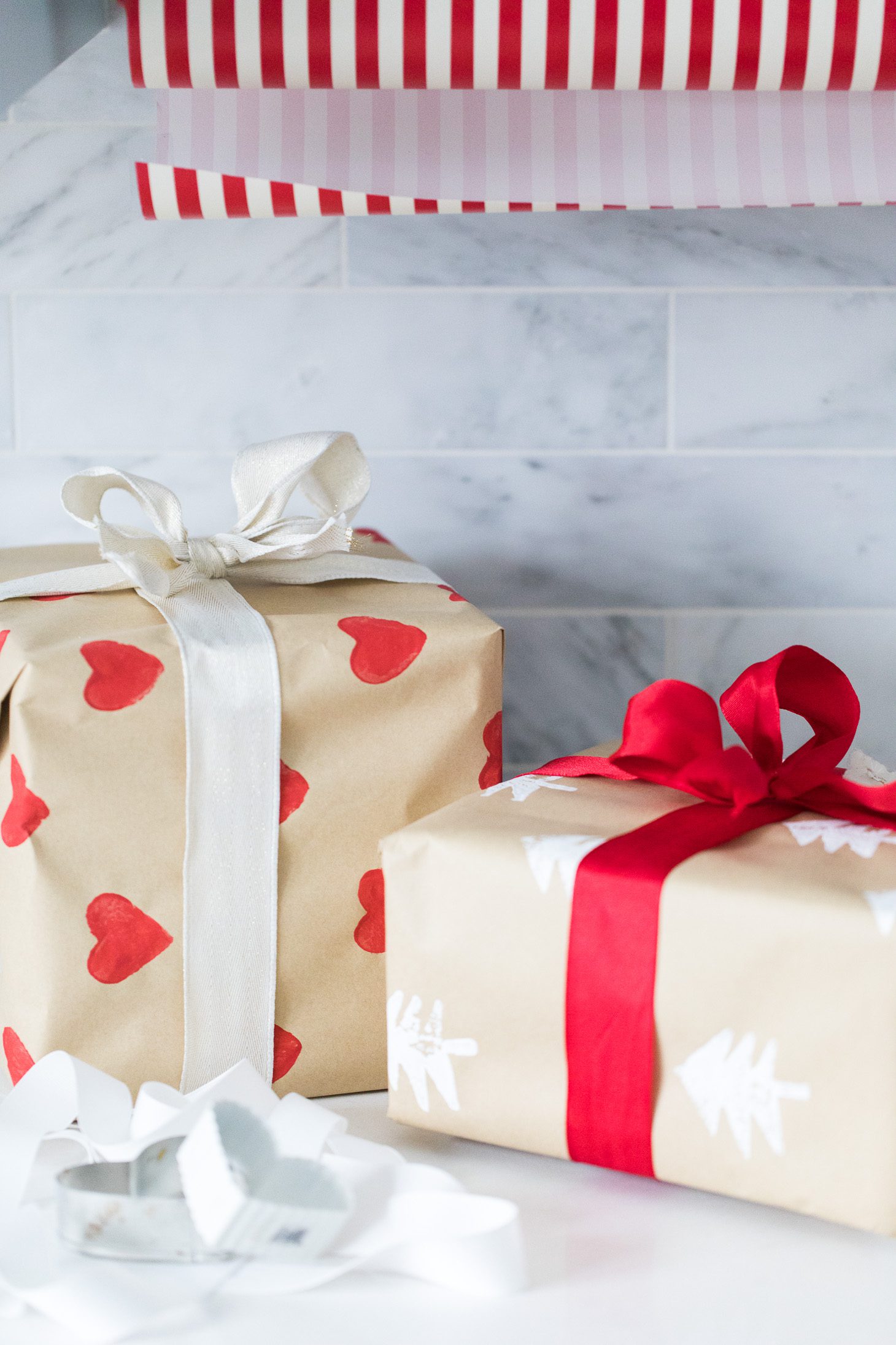 Jillian Harris DIY Wrapping Paper