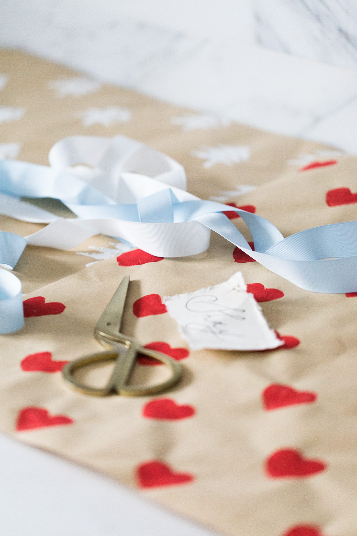 Jillian Harris DIY Wrapping Paper