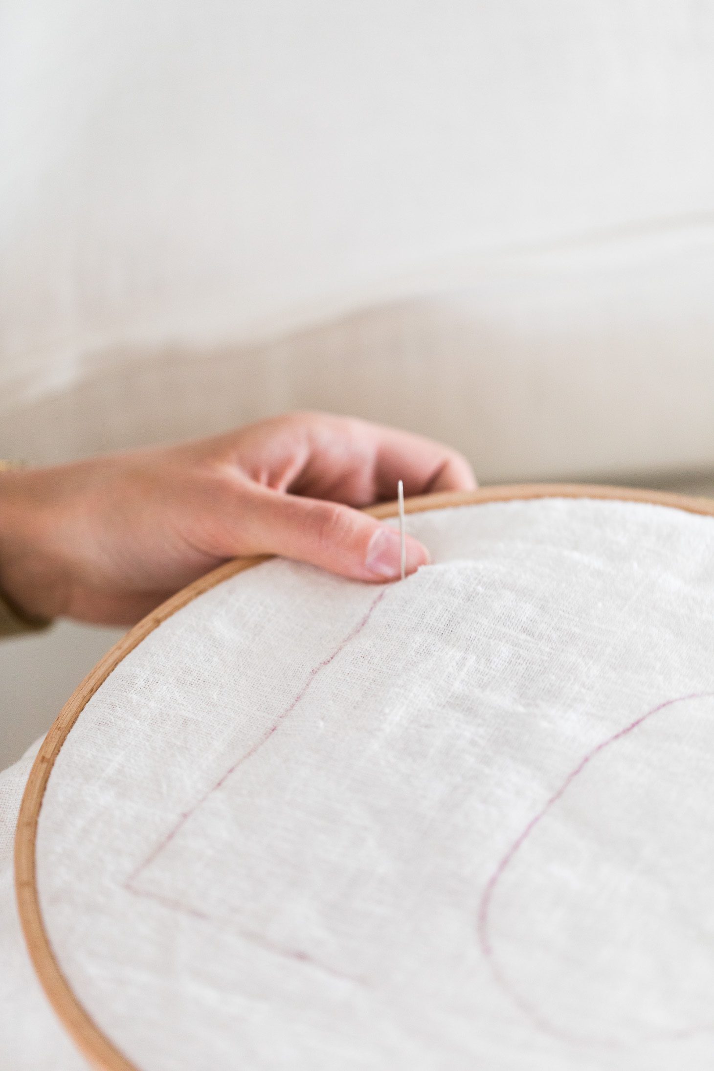 Jillian Harris Easy DIY Stitched Love Pillow