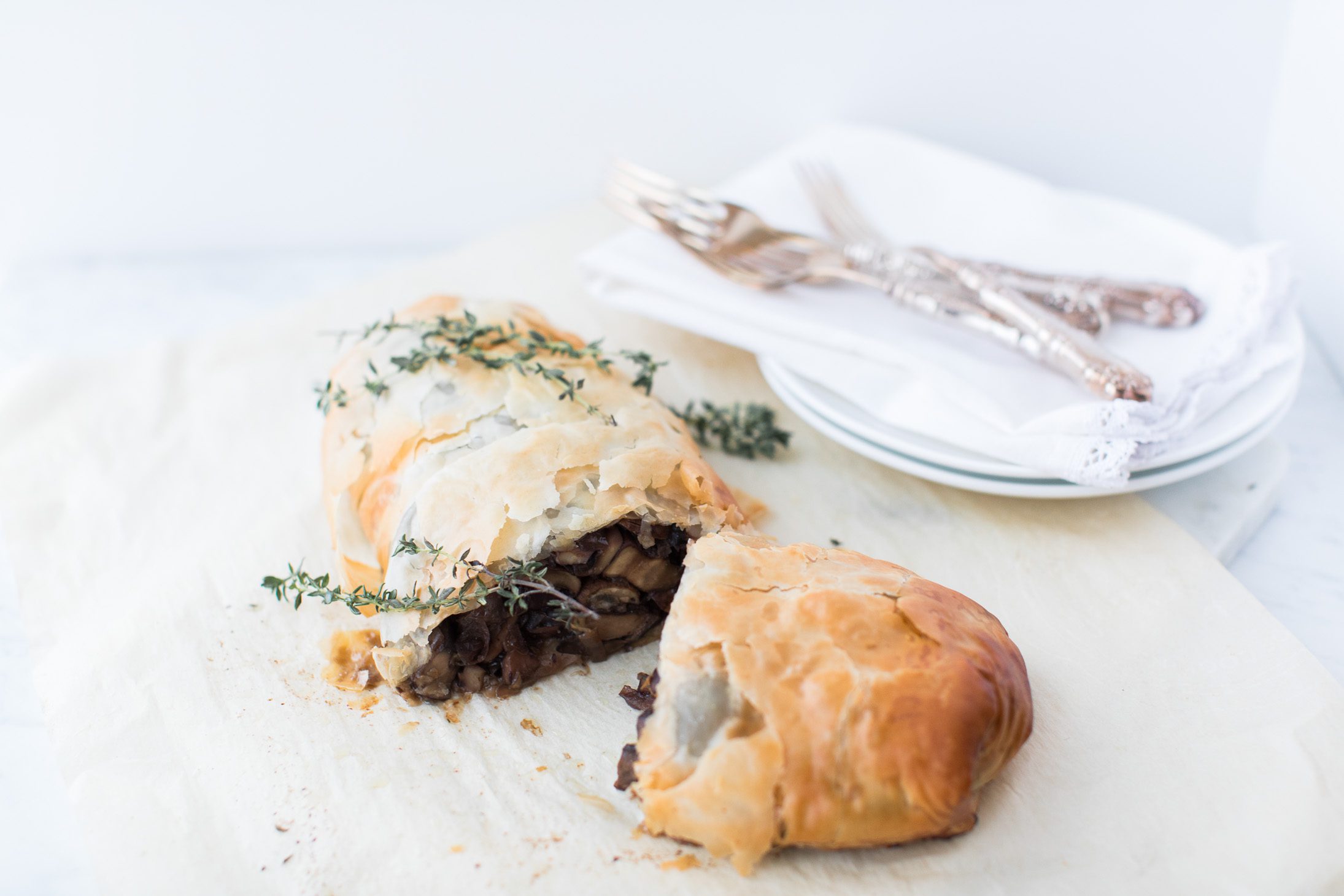 Jillian Harris Vegan Mushroom Wellington Becel