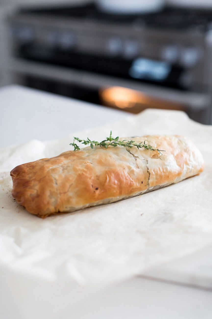 Vegan Mushroom Wellington - Jillian Harris Design Inc.