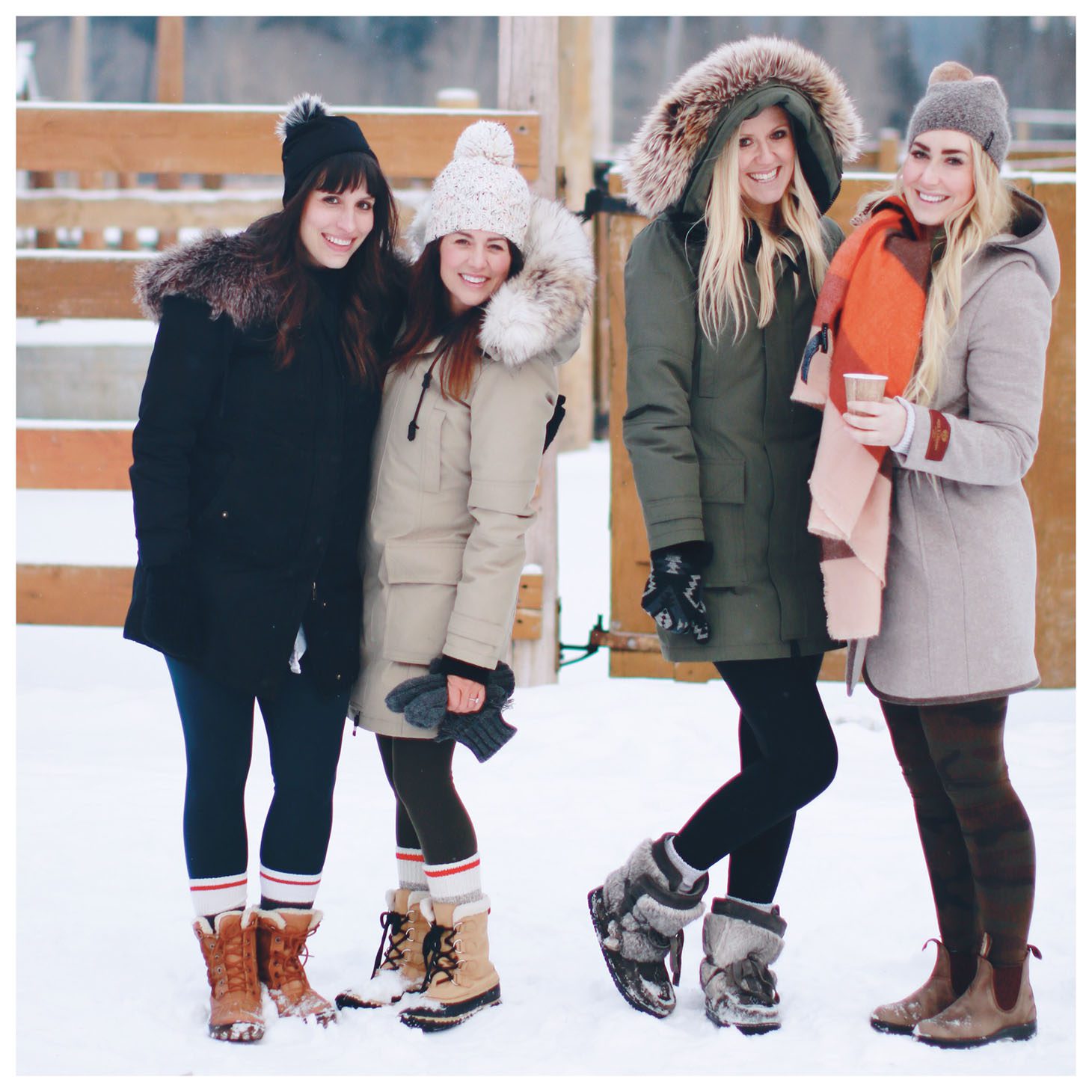 Jillian Harris Girls Getaway in Banff