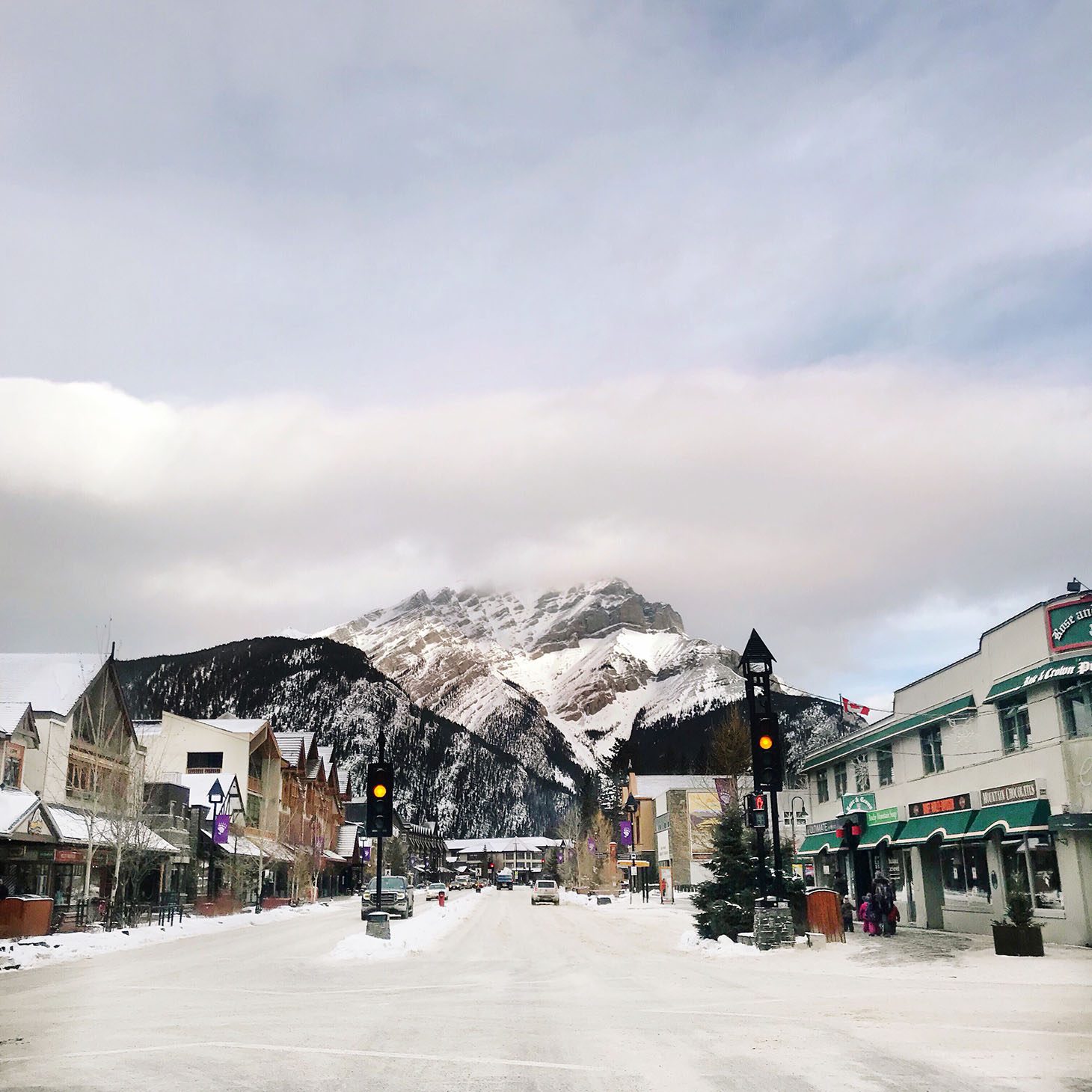 Jillian Harris Girls Getaway in Banff