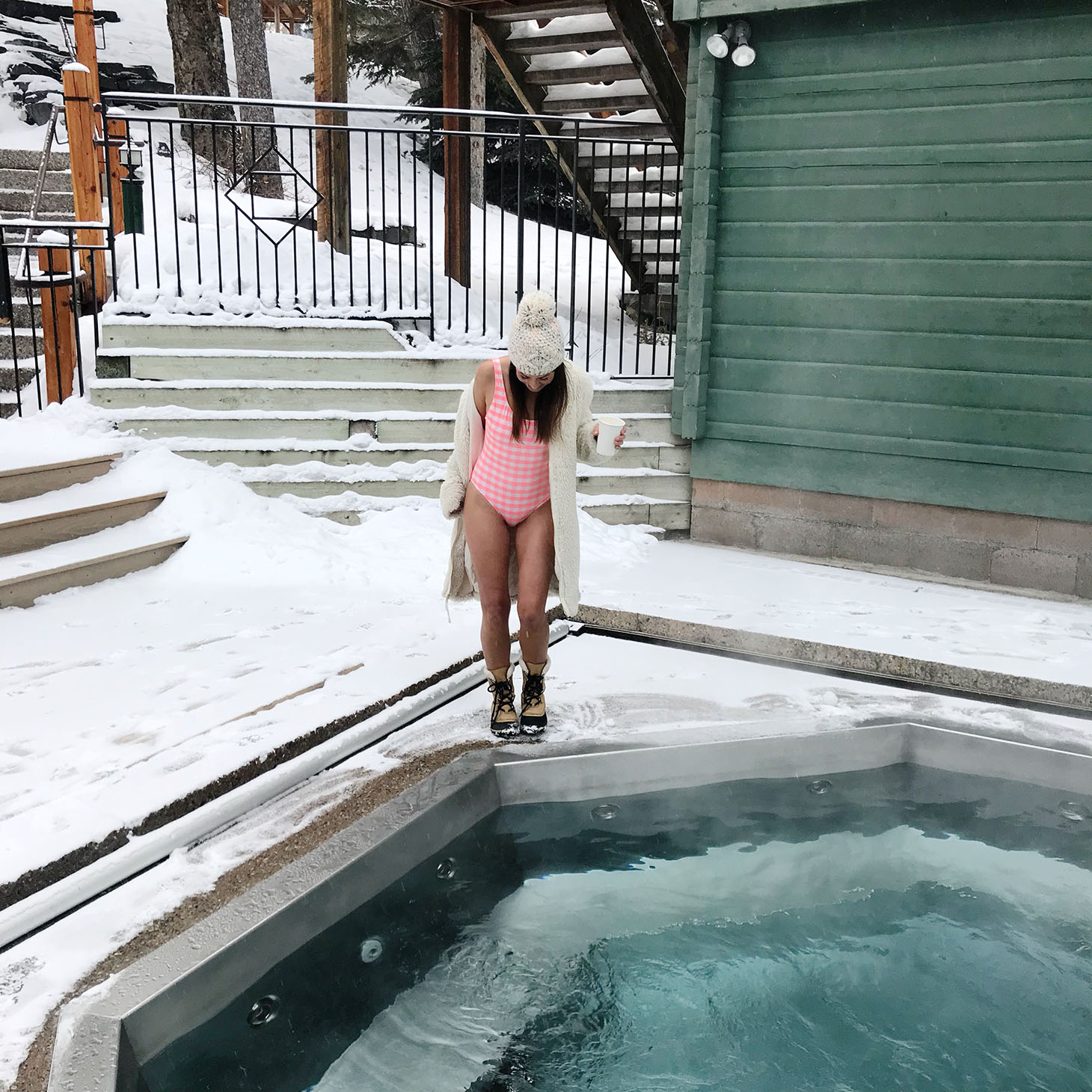 Jillian Harris Girls Getaway in Banff