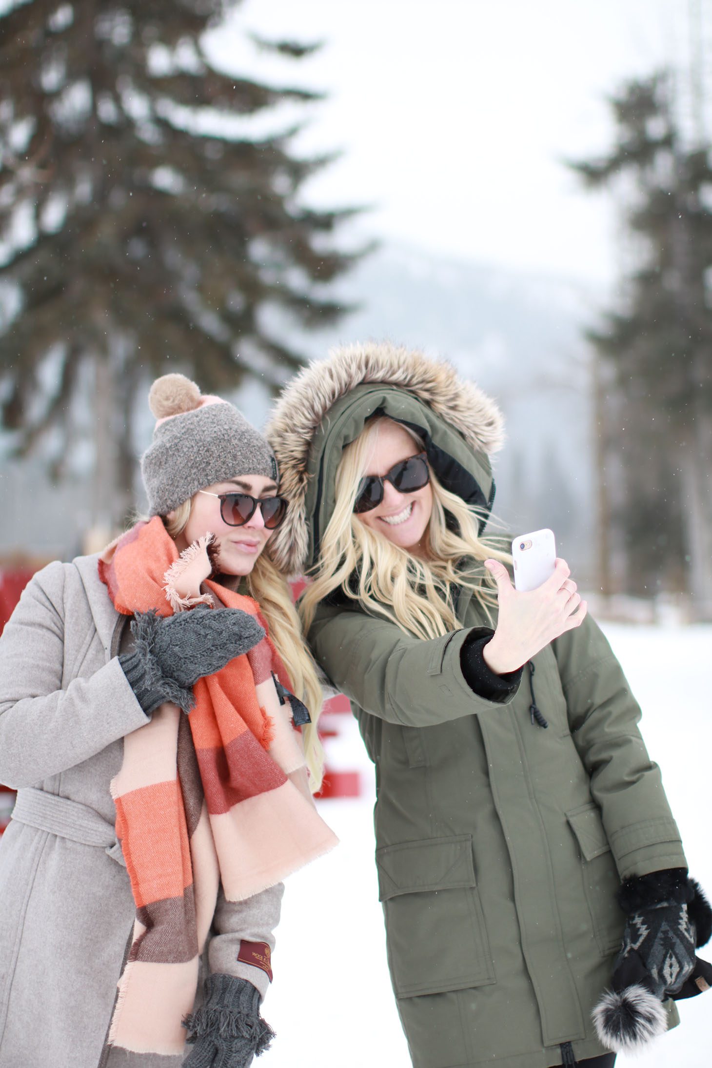 Jillian Harris Girls Getaway in Banff