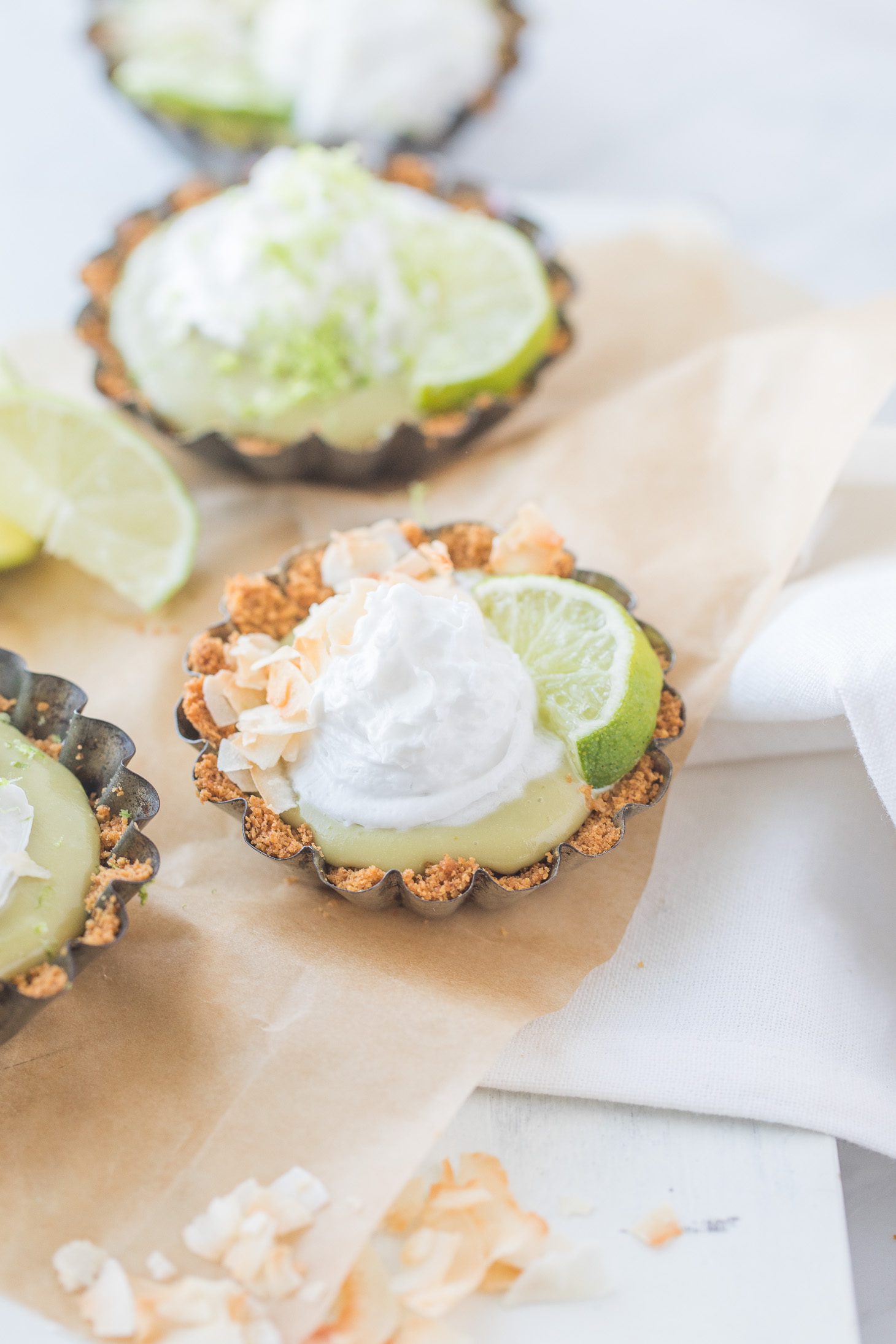 Jillian Harris Vegan Shamrock Key Lime Tartlets