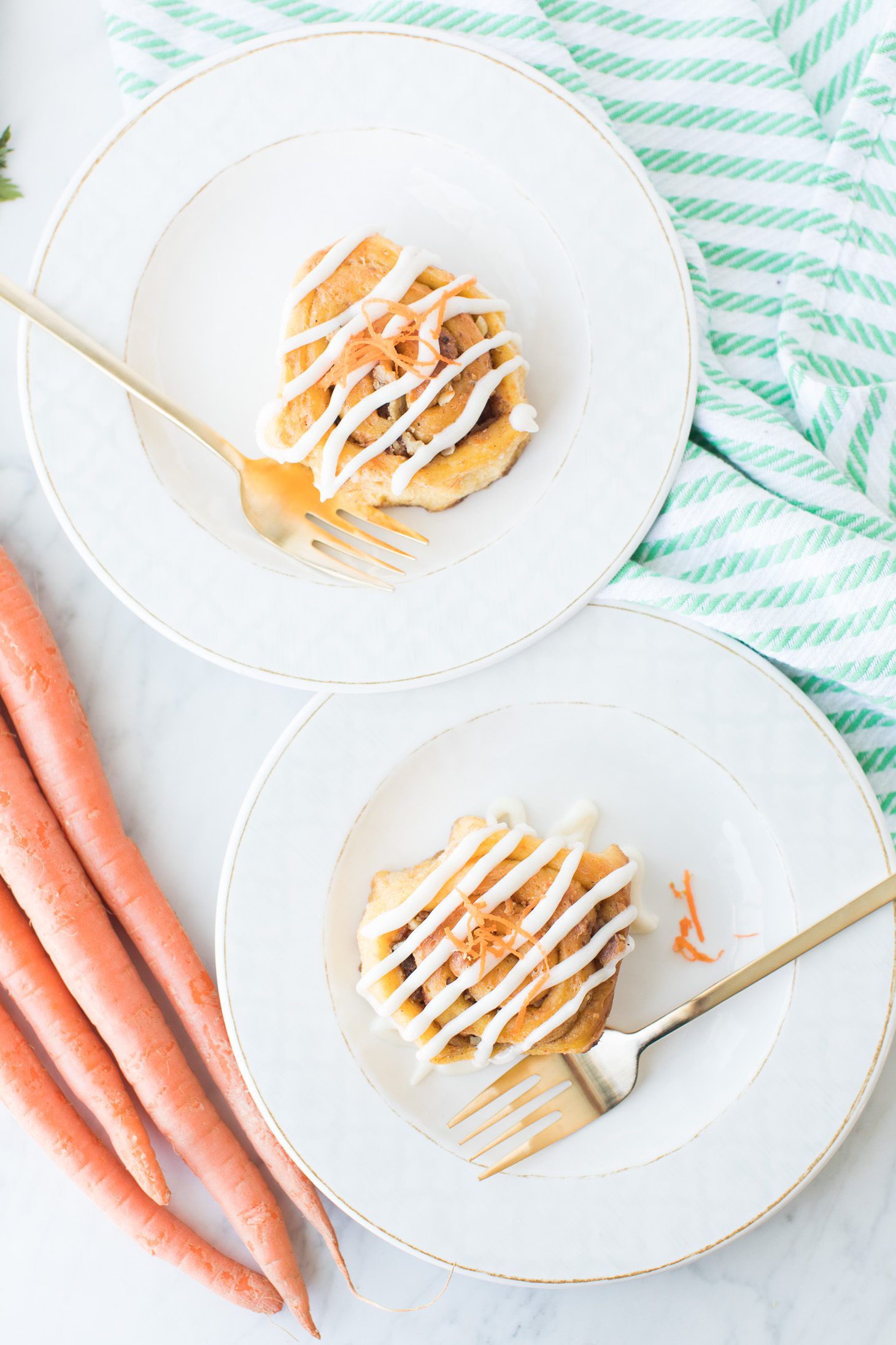 Jillian Harris Vegan Maple Carrot Cake Cinnamon Buns