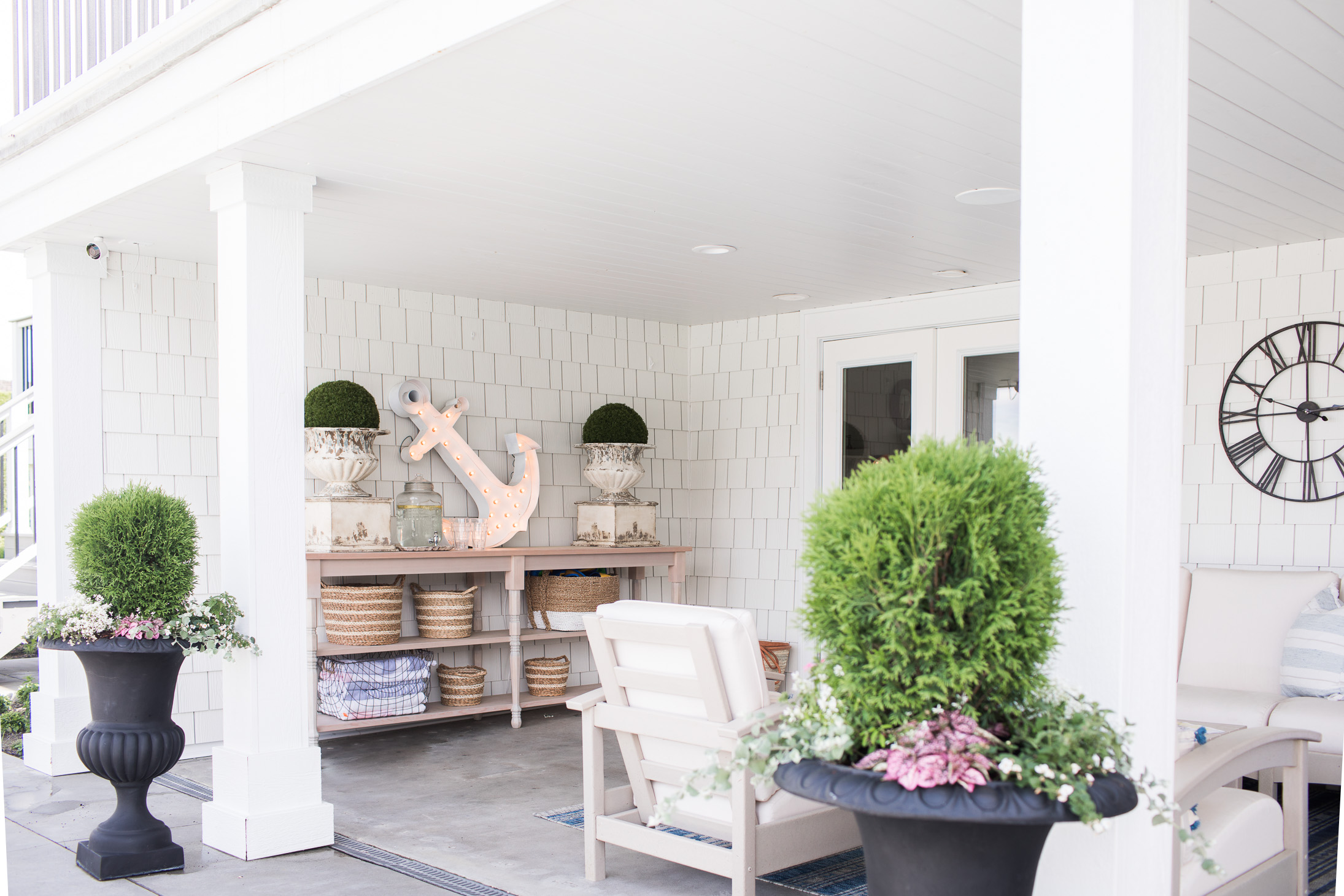 Jillian Harris Home Renovation Series Downstairs Patio