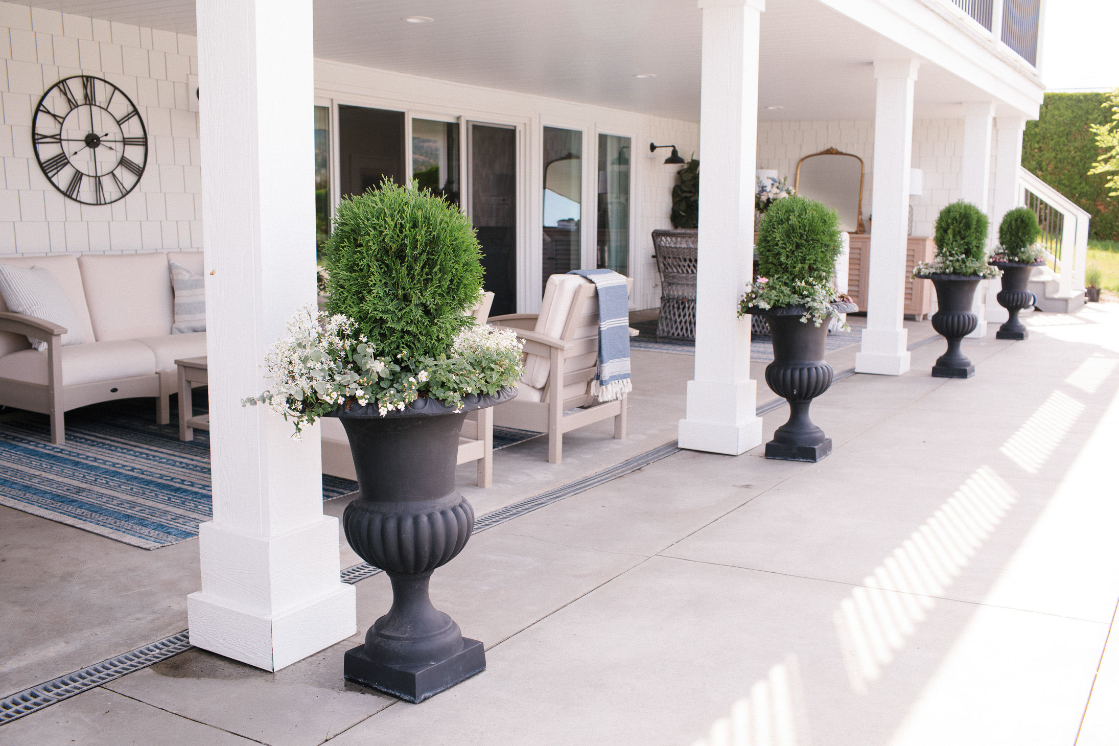 Jillian Harris Home Renovation Series Downstairs Patio