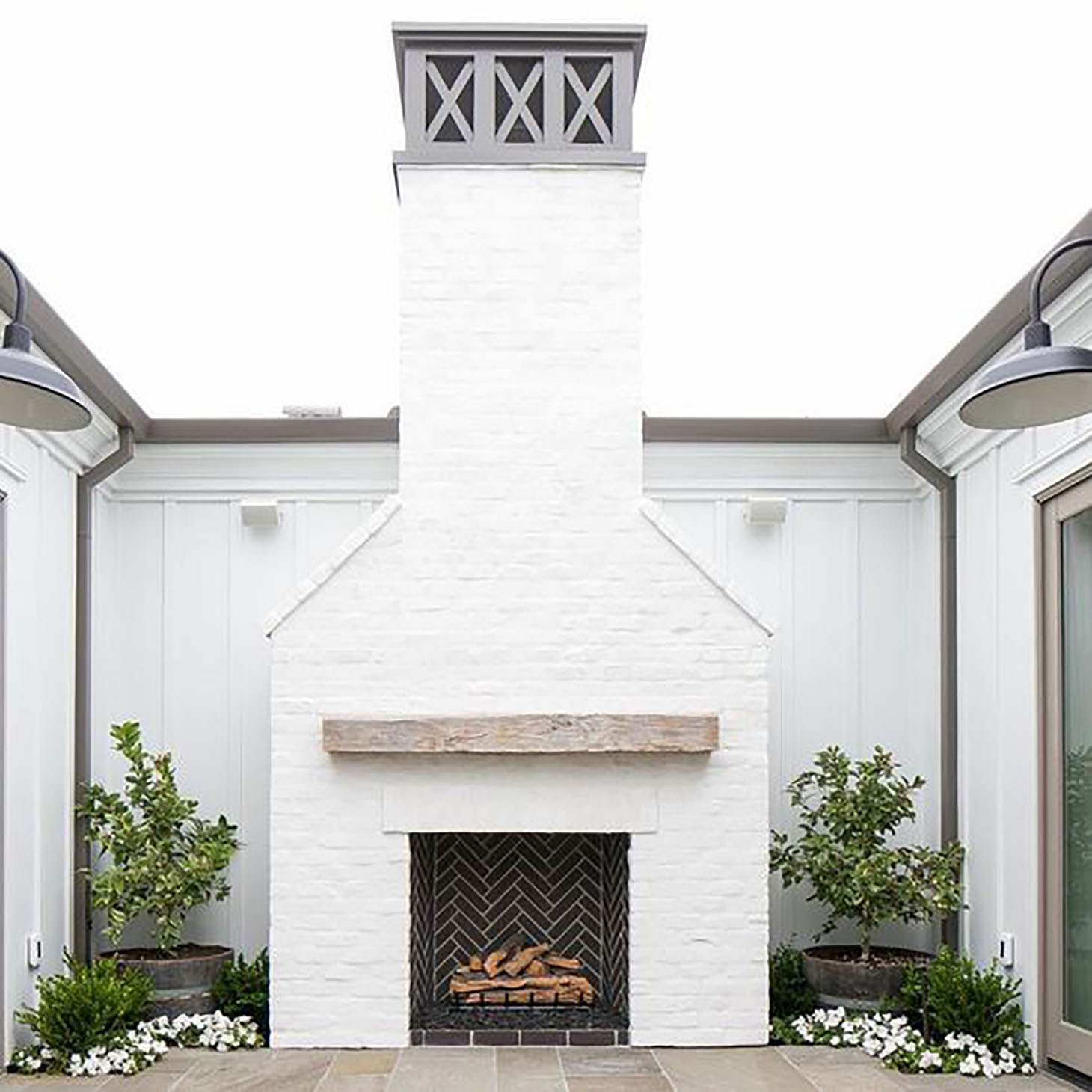 Jillian Harris Home Renovation Series Downstairs Patio