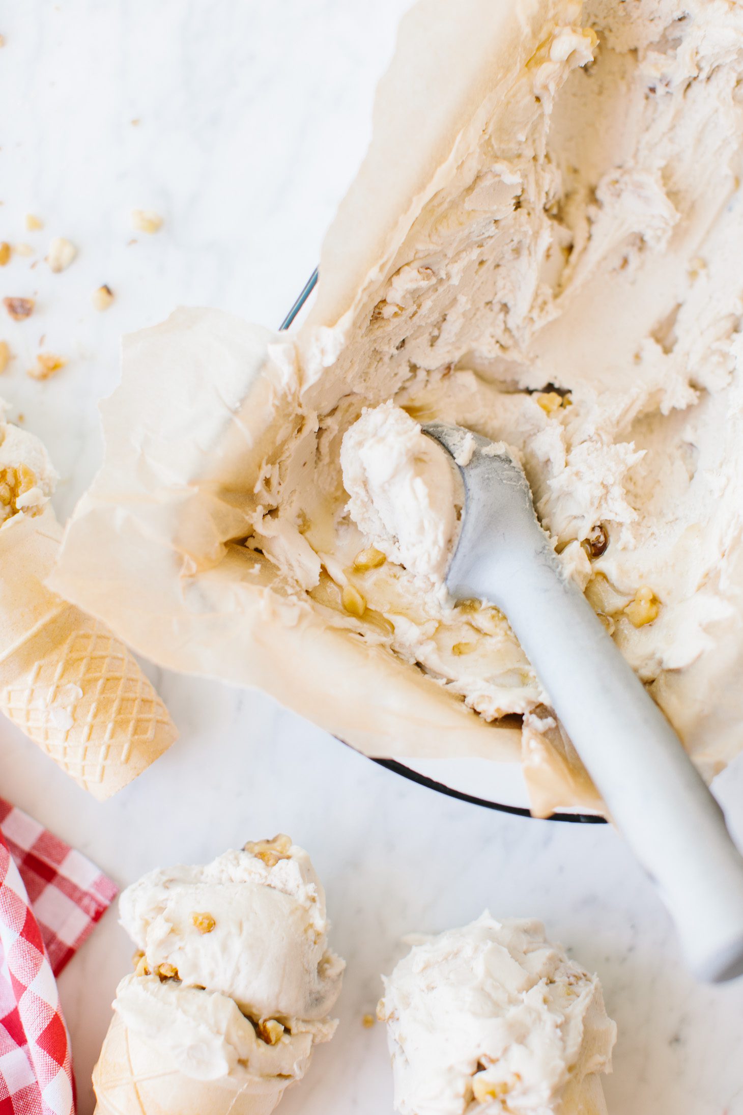 Jillian Harris Vegan Maple Whiskey Walnut Ice Cream