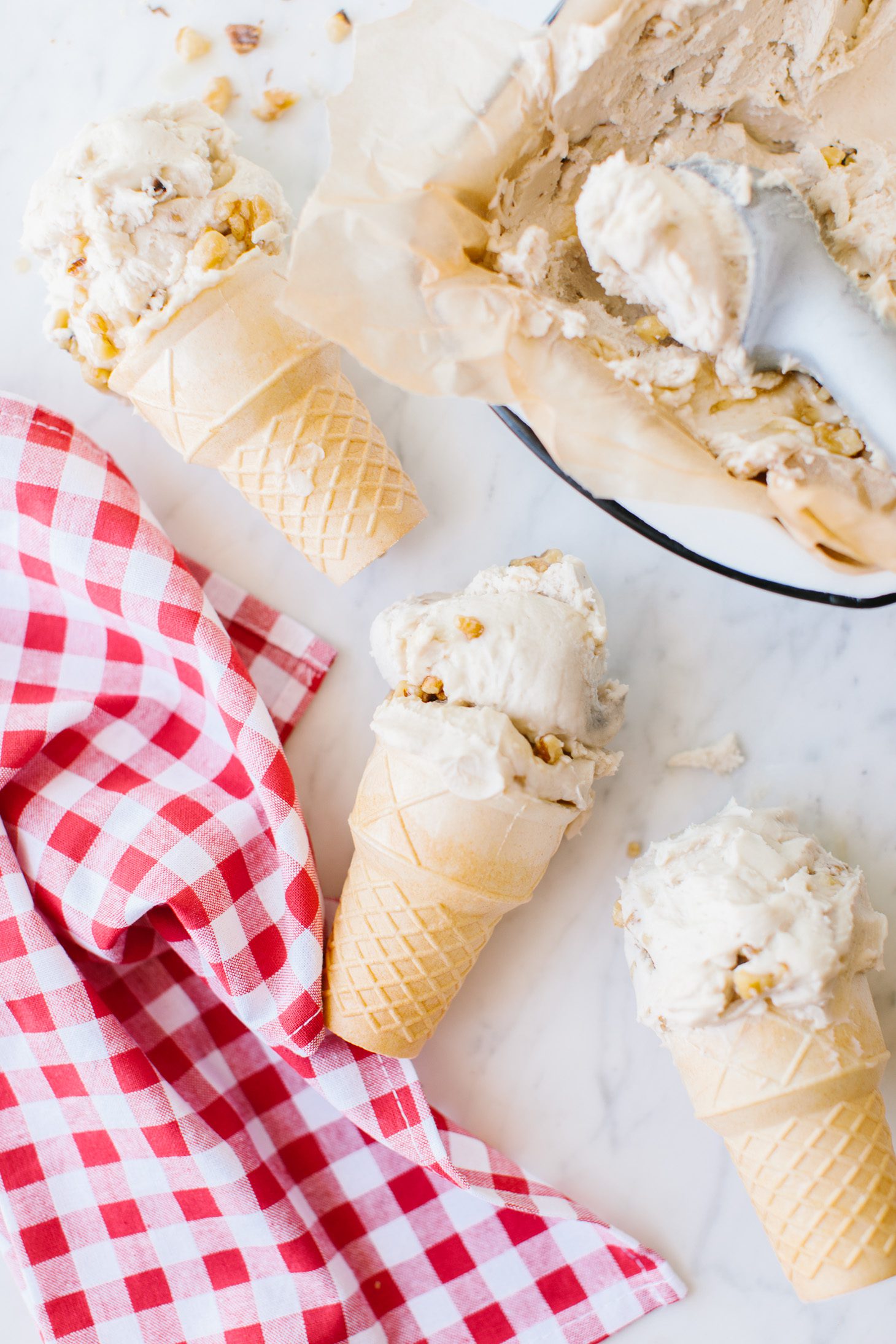 Jillian Harris Vegan Maple Whiskey Walnut Ice Cream