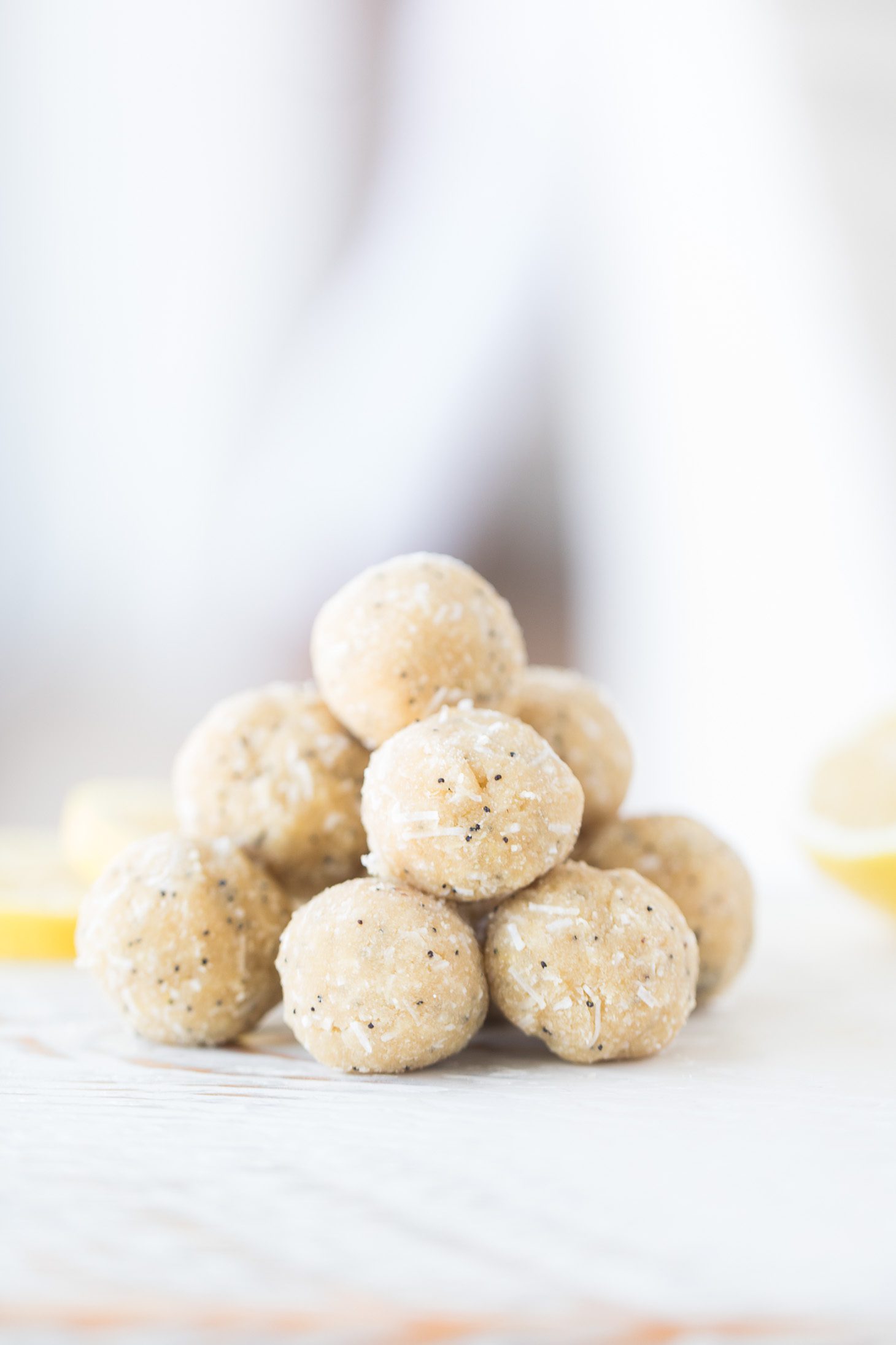 Jillian Harris Lemon Coconut Poppyseed Balls