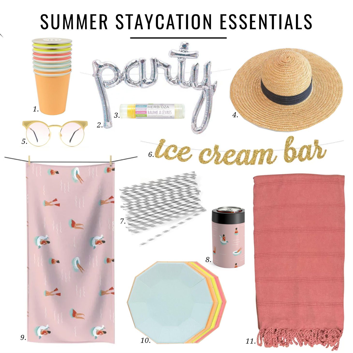 Jillian Harris Summer Staycation Essesntials