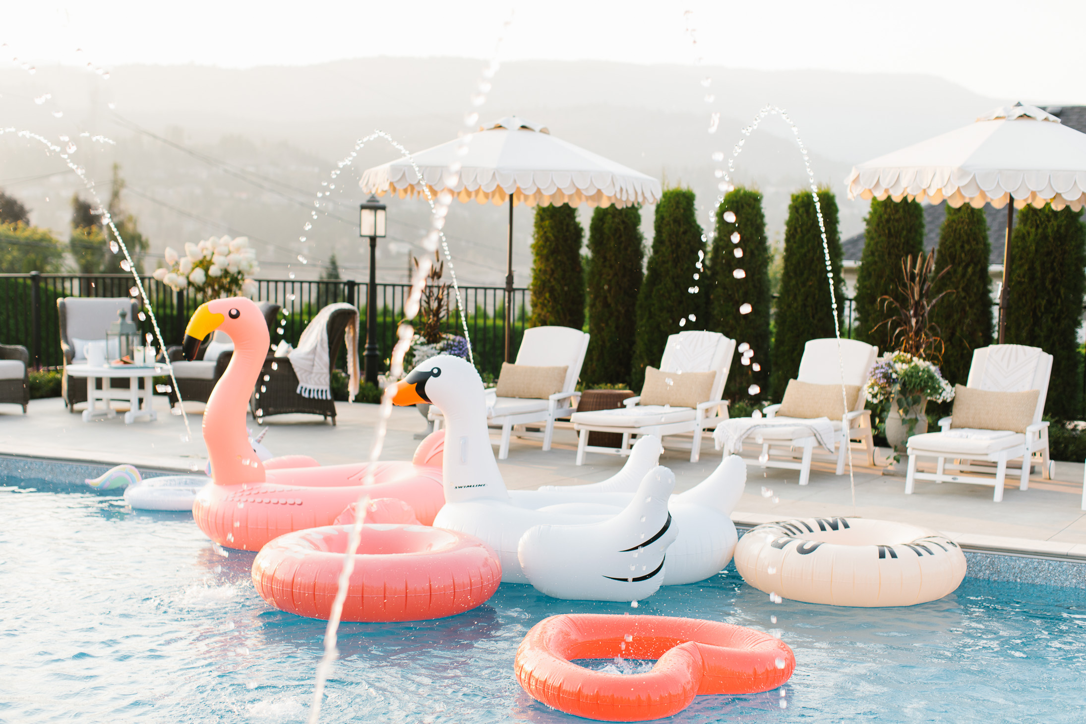 Jillian Harris Summer Sunshine Details on our Pool