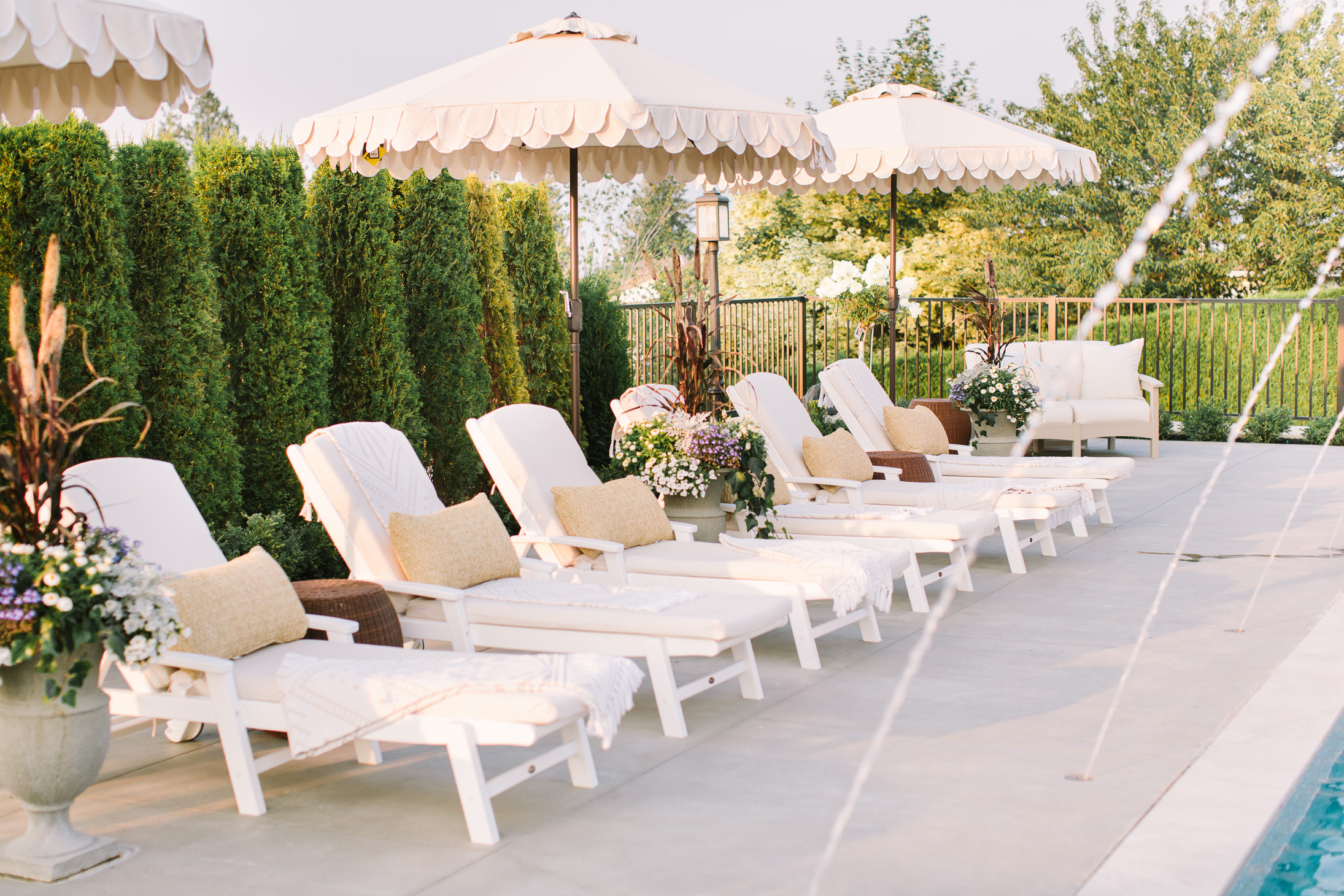 Jillian Harris Summer Sunshine Details on our Pool