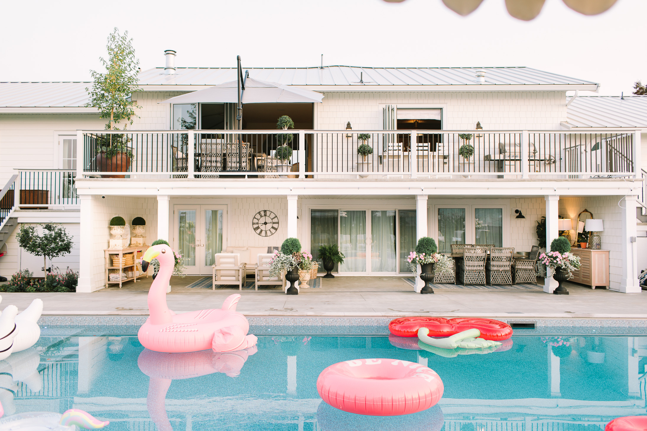 Jillian Harris Summer Sunshine Details on our Pool